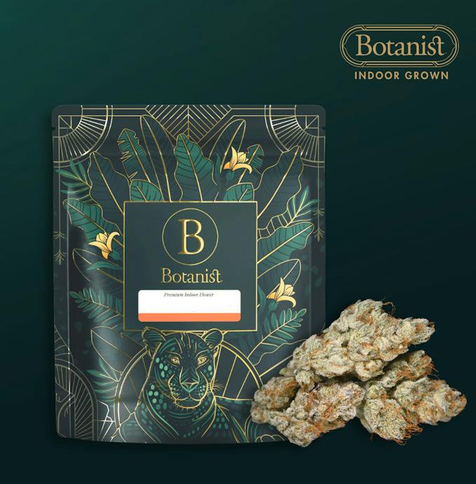 THE BOTANIST PURPLE PEACHY TRAINWRECK FLOWER 28G