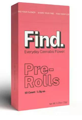 FIND PEANUT BUTTER MUFFIN 10PK PRE-ROLLS 10G