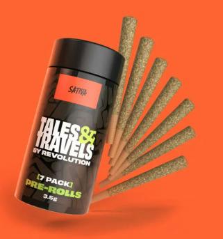 TALES & TRAVELS MELONADE 7PK PRE-ROLLS 3.5G