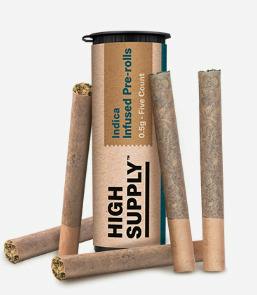 HIGH SUPPLY SUGAR STORM 5PK INFUSED PRE-ROLL 2.5G