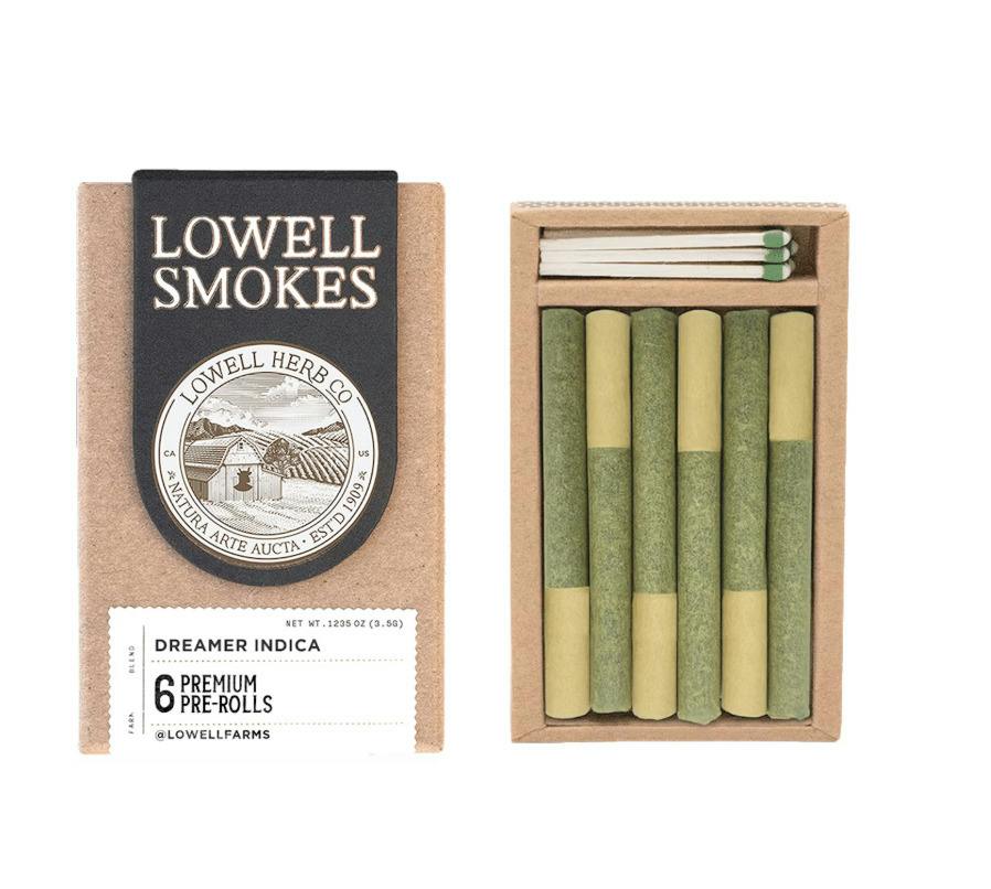 LOWELL THE DREAMERS 6PK PRE-ROLLS 3.5G