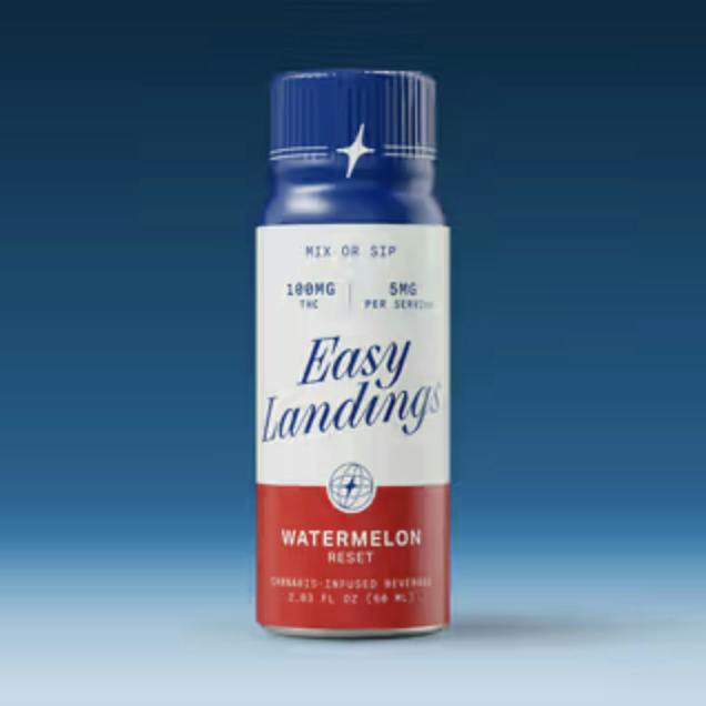 EASY LANDINGS WATERMELON RESET SHOT 100MG