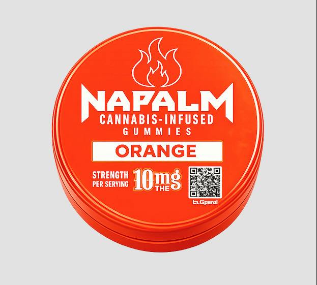 NAPALM ORANGE 10PK GUMMIES 100MG