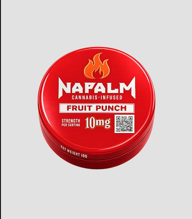 NAPALM FRUIT PUNCH 10PK GUMMIES 100MG