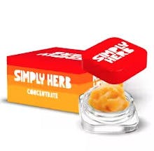 SIMPLY HERB GUSH MINTS CURED BUDDER 1G