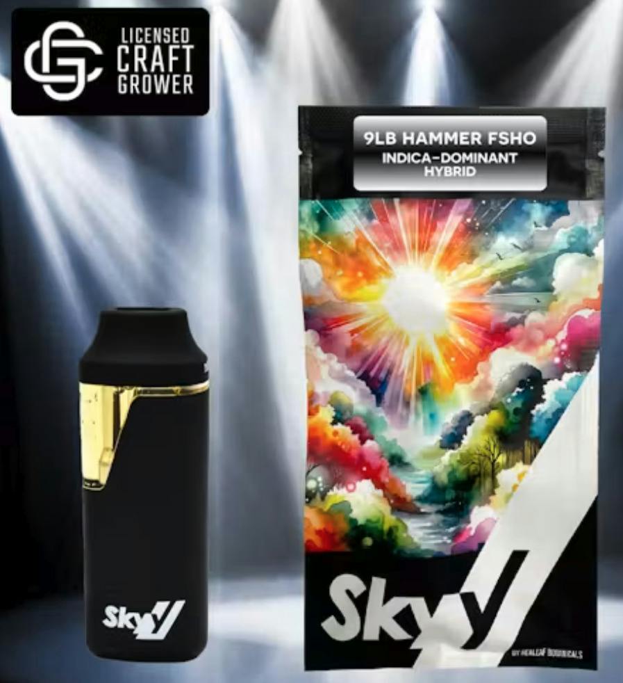 SKYY 9LB HAMMER FSHO DISPOSABLE 1G