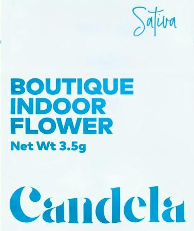 CANDELA LEMON POUND COOKIES FLOWER 3.5G