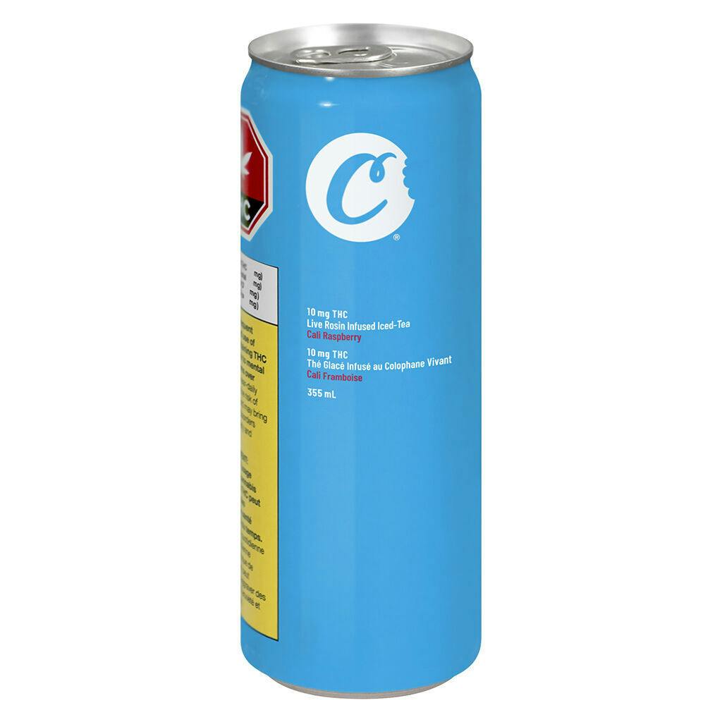 Cookies by Green Monké - Live Rosin Infused Iced Tea Cali Raspberry - Hybrid - 355ml