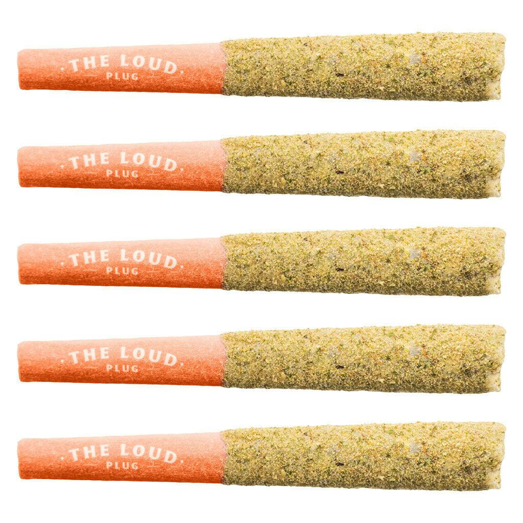 The Loud Plug - Drippyz Lemon GLTO Infused Pre-Roll - Hybrid - 5x0.5g