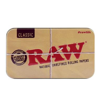 RAW Metal Tin Case (Beige)