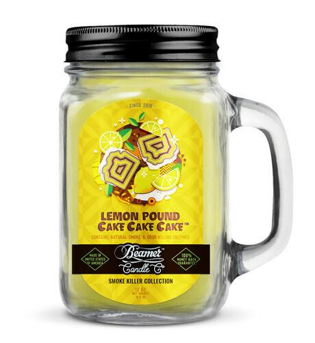 Beamer Smoke Killer Collection Candle - 12oz (Lemon Pound Cake)