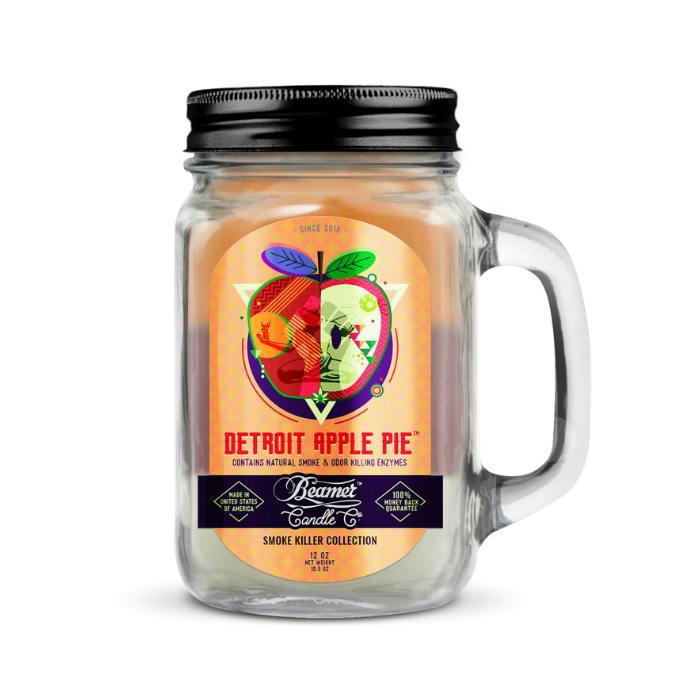 Beamer Smoke Killer Collection Candle - 12oz (Detroit Apple Pie)