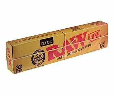 Raw Classic 1 1/4 Cones - 32-pack