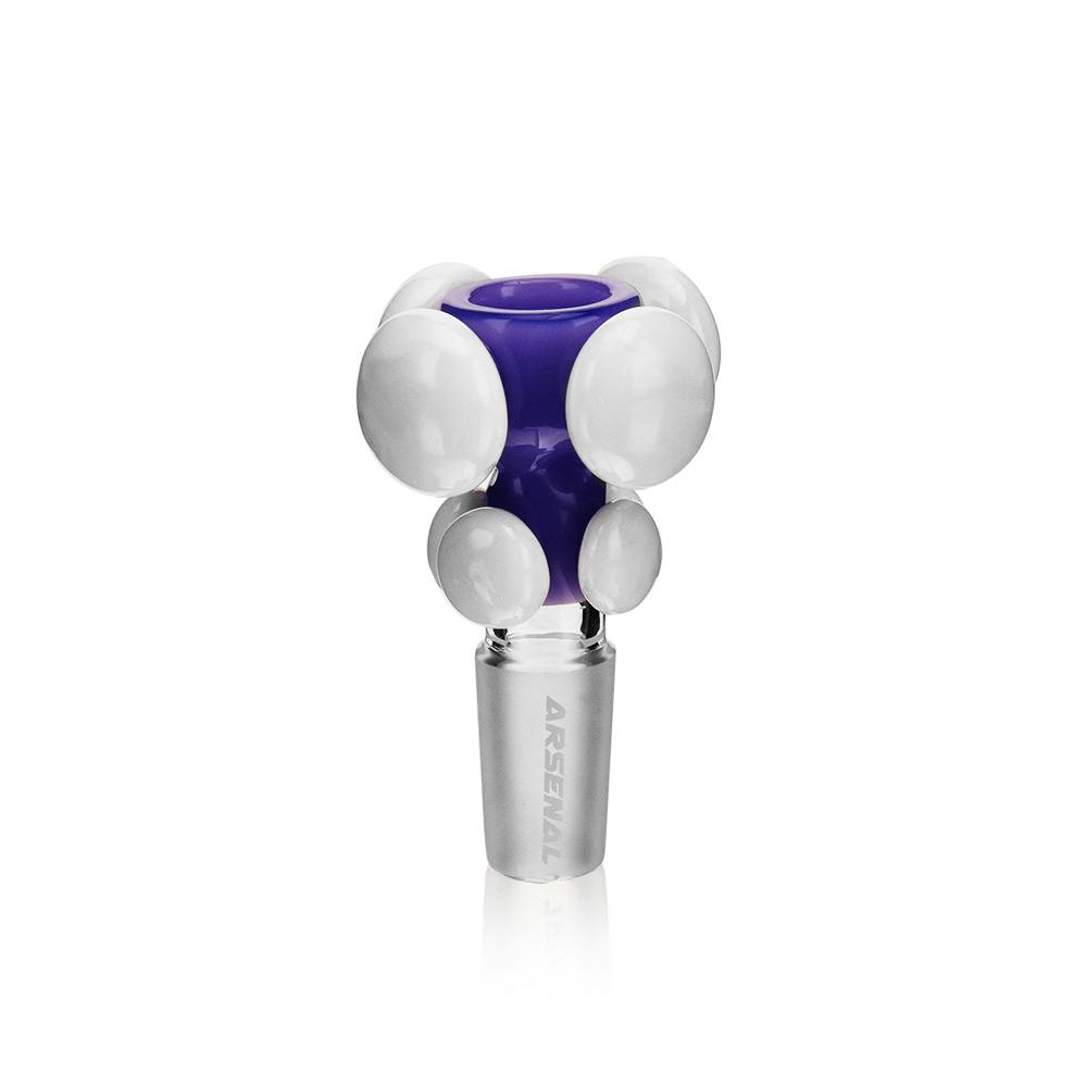Button Pop Glass Bowl - 14mm (Assorted)