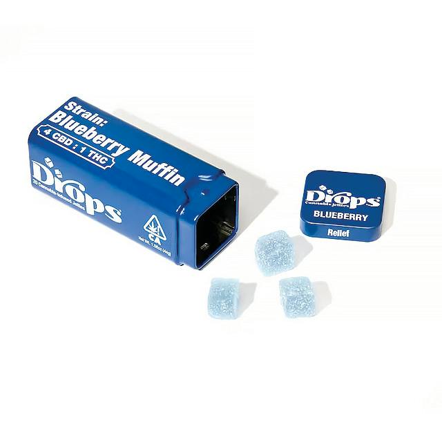 BLUEBERRY 4:1 CBD LIVE ROSIN GUMMIES