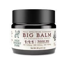 Big Balm 1:1:1 THC:CBD:CBG - 2681 mg