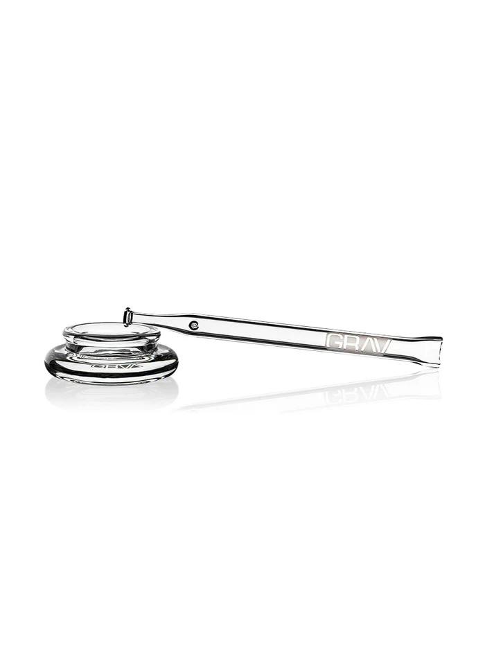 GRAV® QUARTZ VAPE STRAW WITH DAB DISH