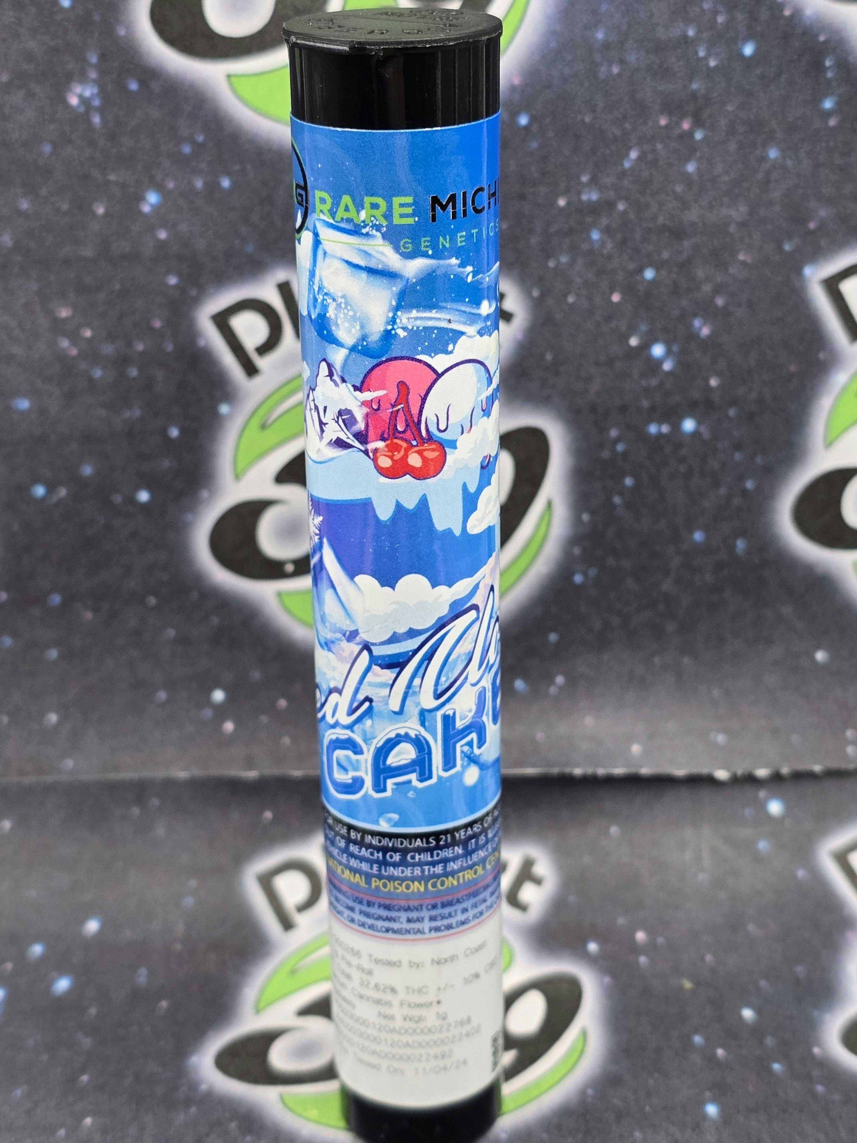 Rare Michigan Genetics | Iced Cloud Cake | 1g Pre Roll