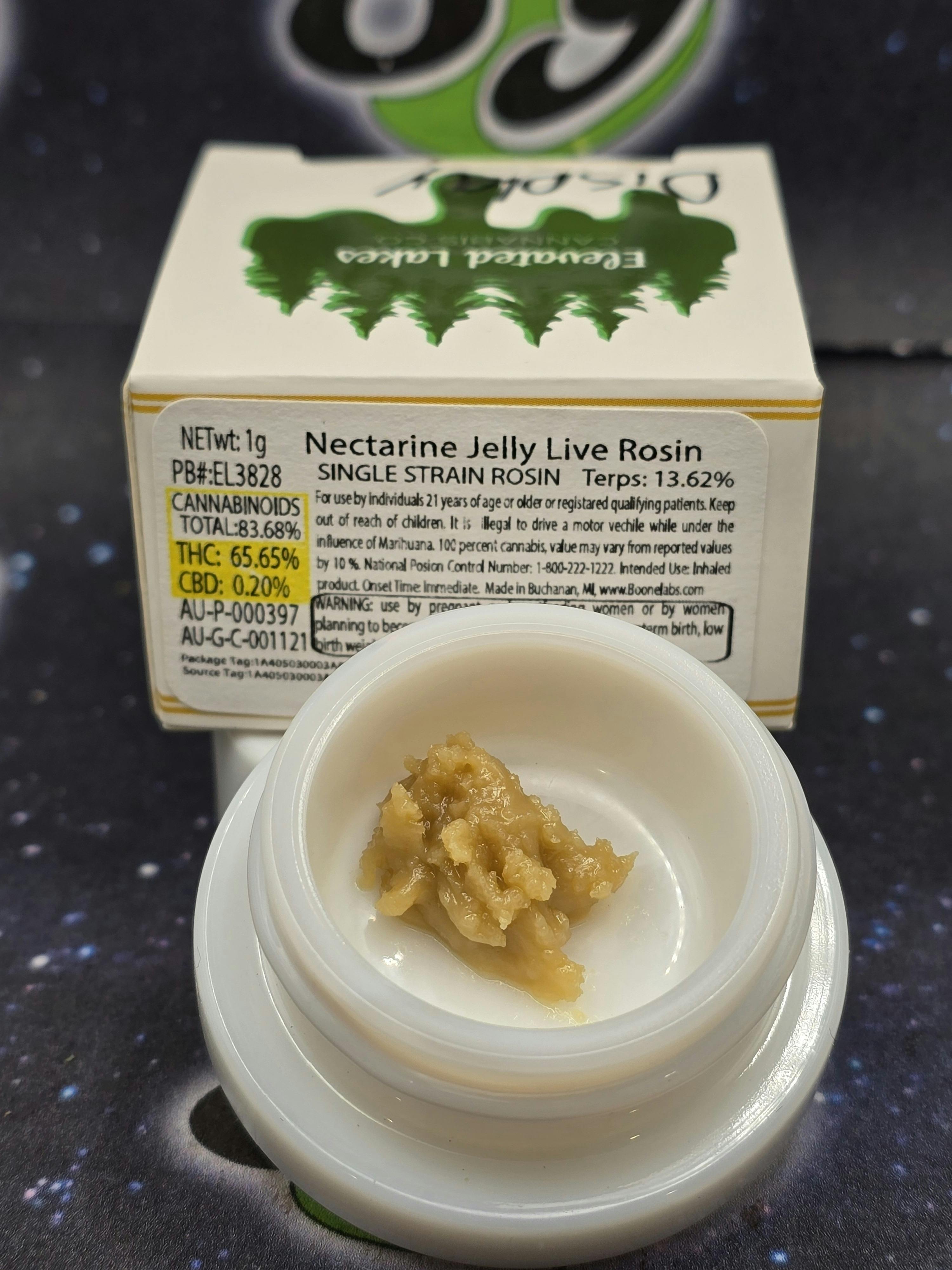 Elevated Lakes | Nectarine Jelly | 1g Live Rosin