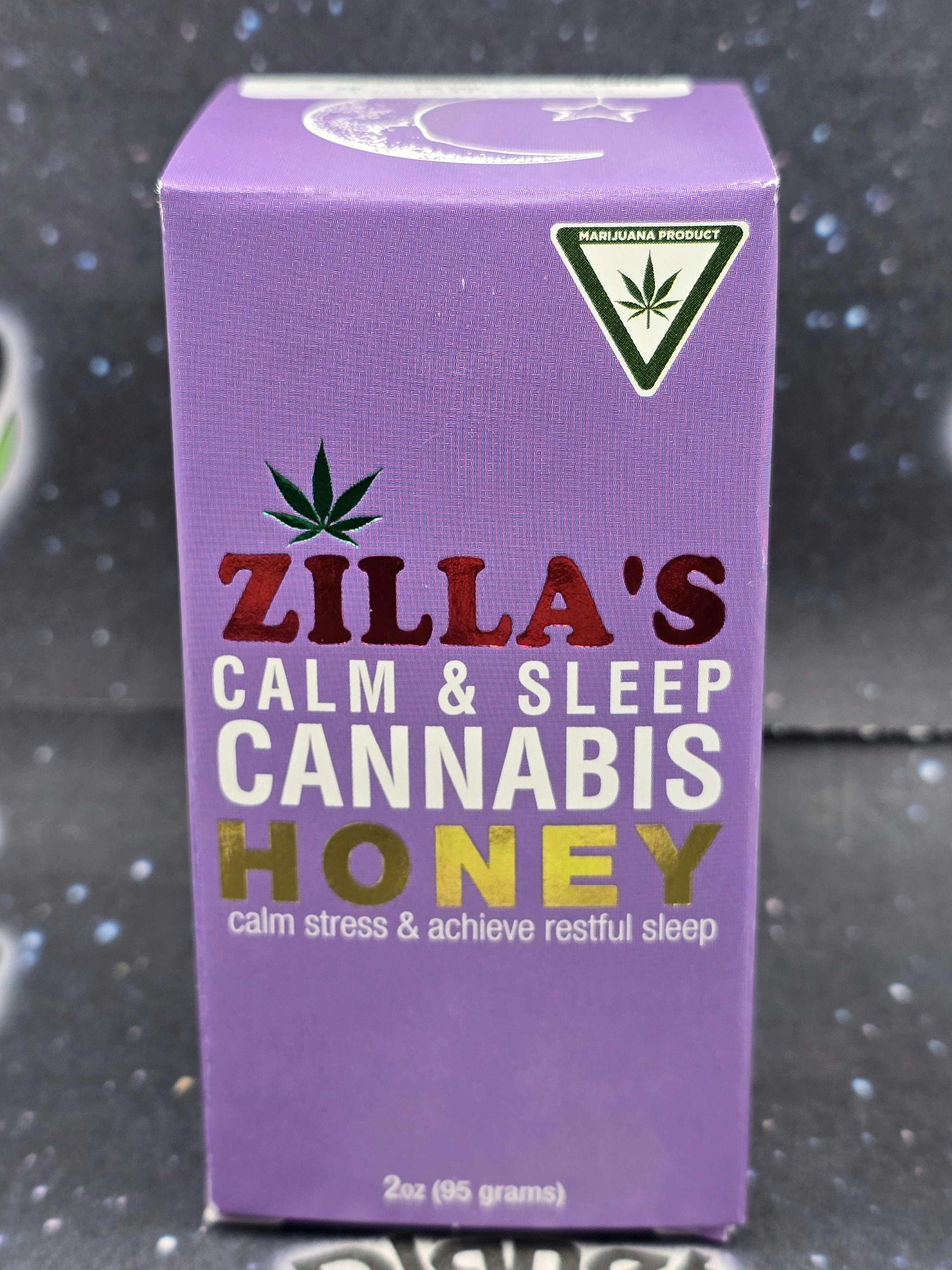 Zilla's | Calm & Sleep Cannabis CBN/CBD/THC | 200mg Honey