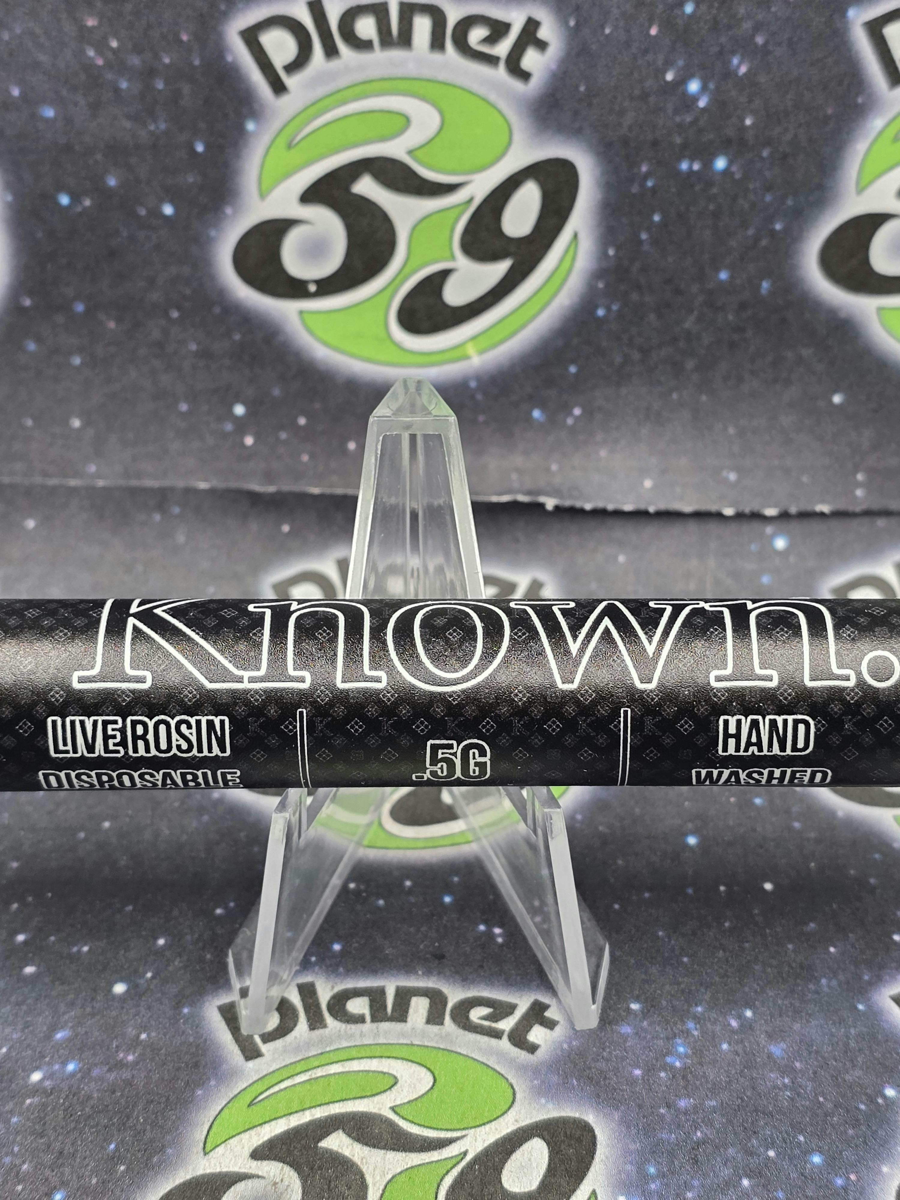 Known. | Death Star | .5g Live Rosin Disposable | Matty B Stackers