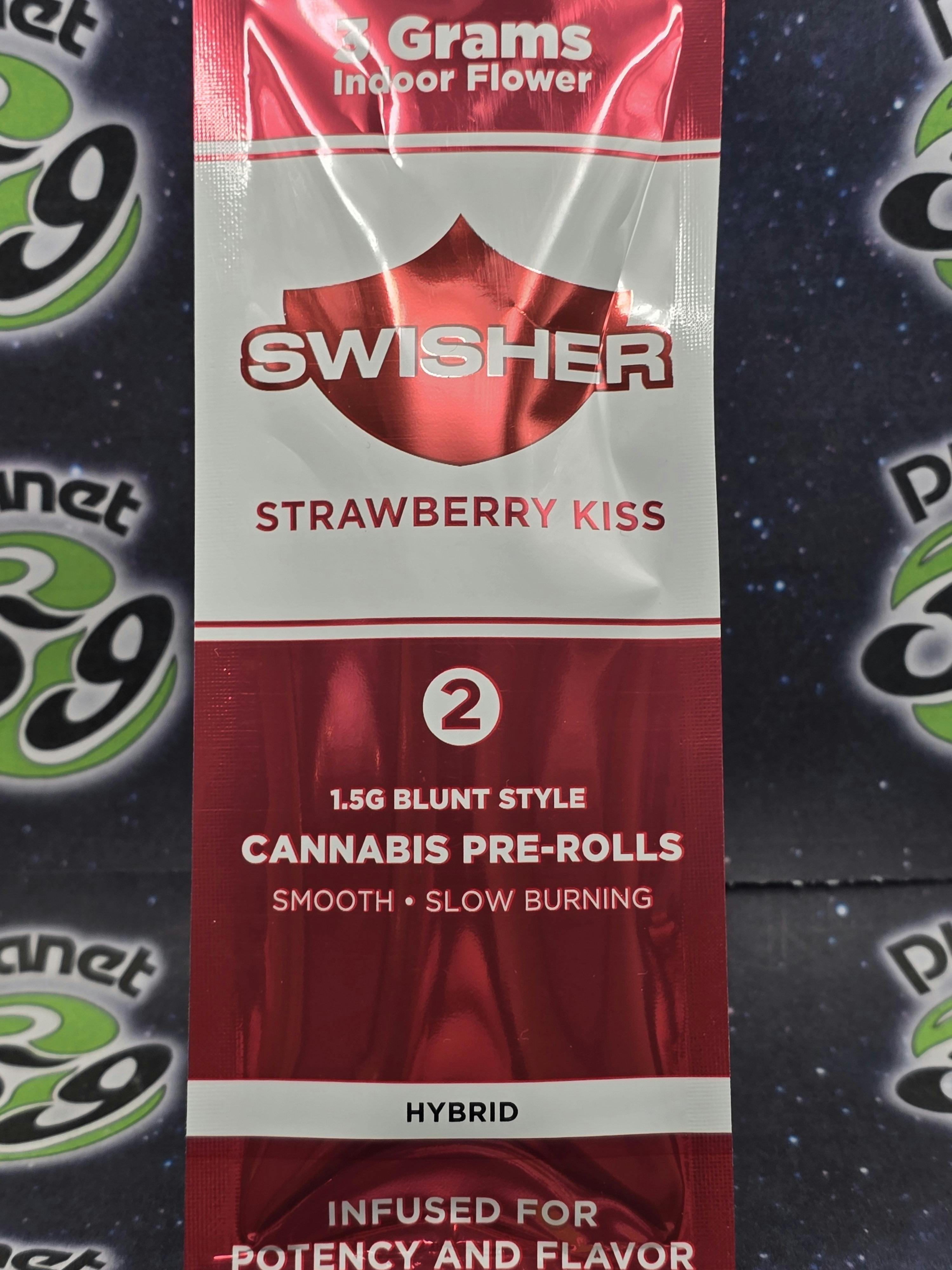 Swisher 2pk | Strawberry Kiss | 3g Blunt Pack