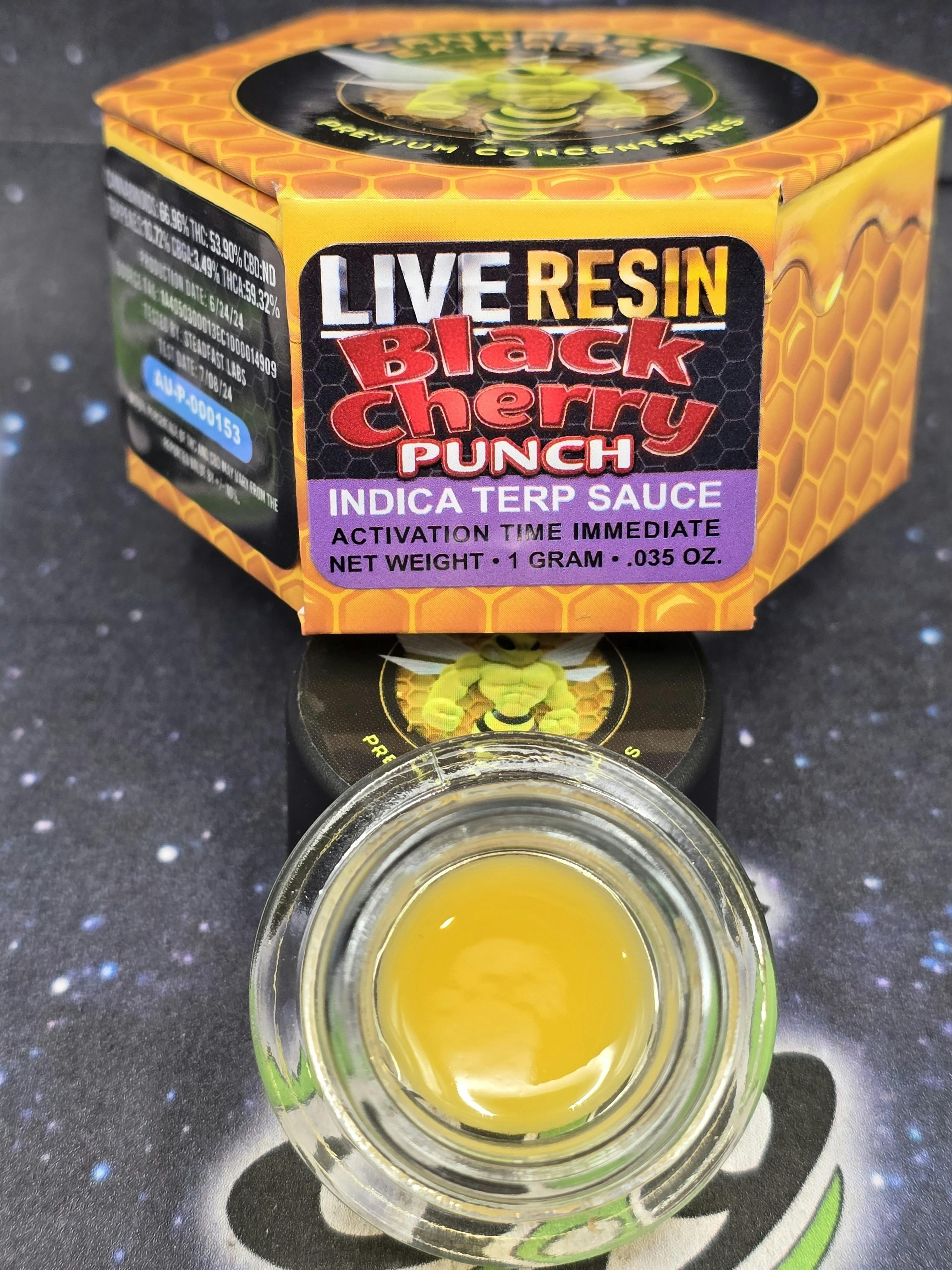 Cannabee | Black Cherry Punch | Live Resin Baddar