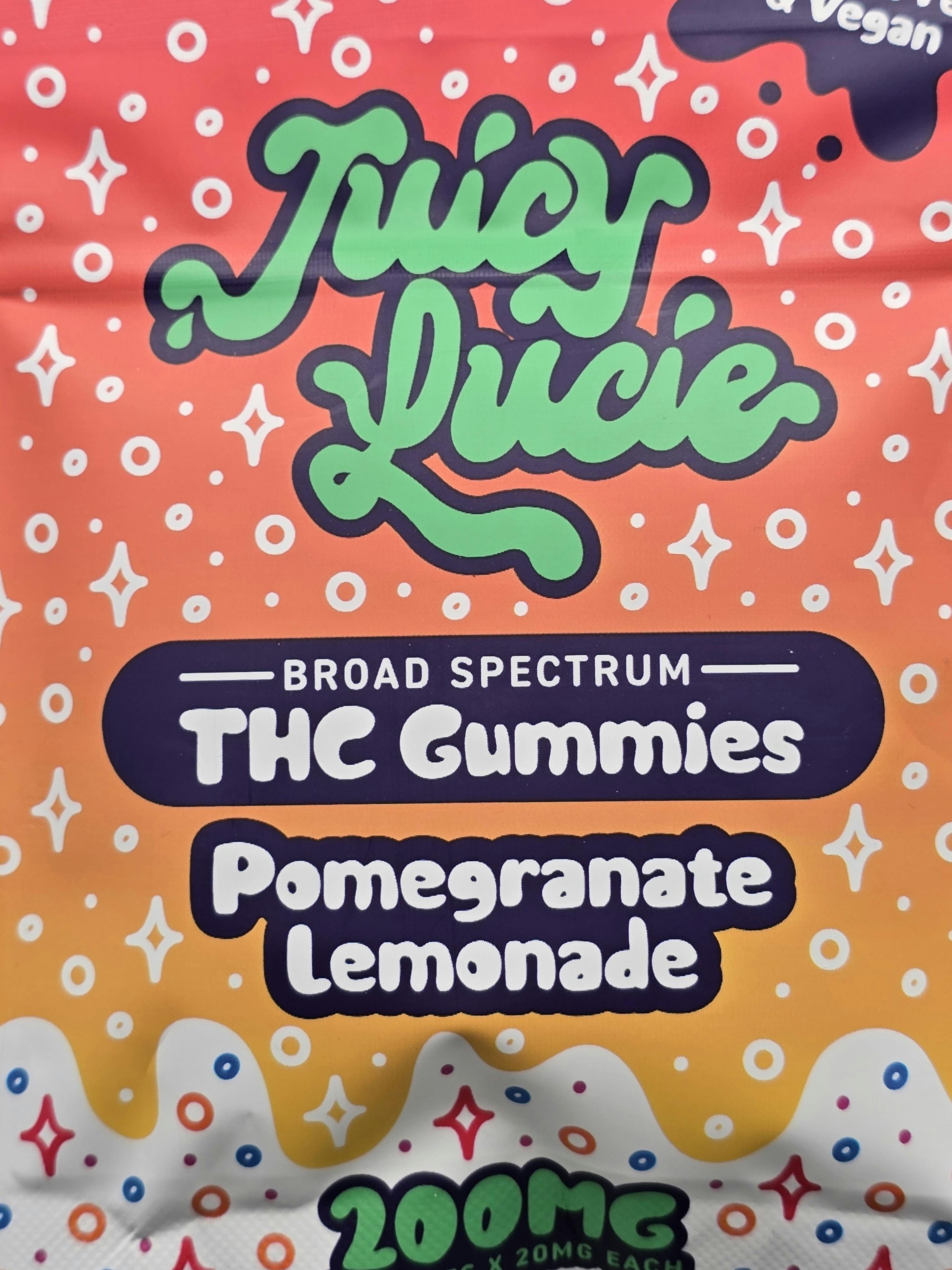 Juicy Lucie | Pomegranate Lemonade | 200mg Edible