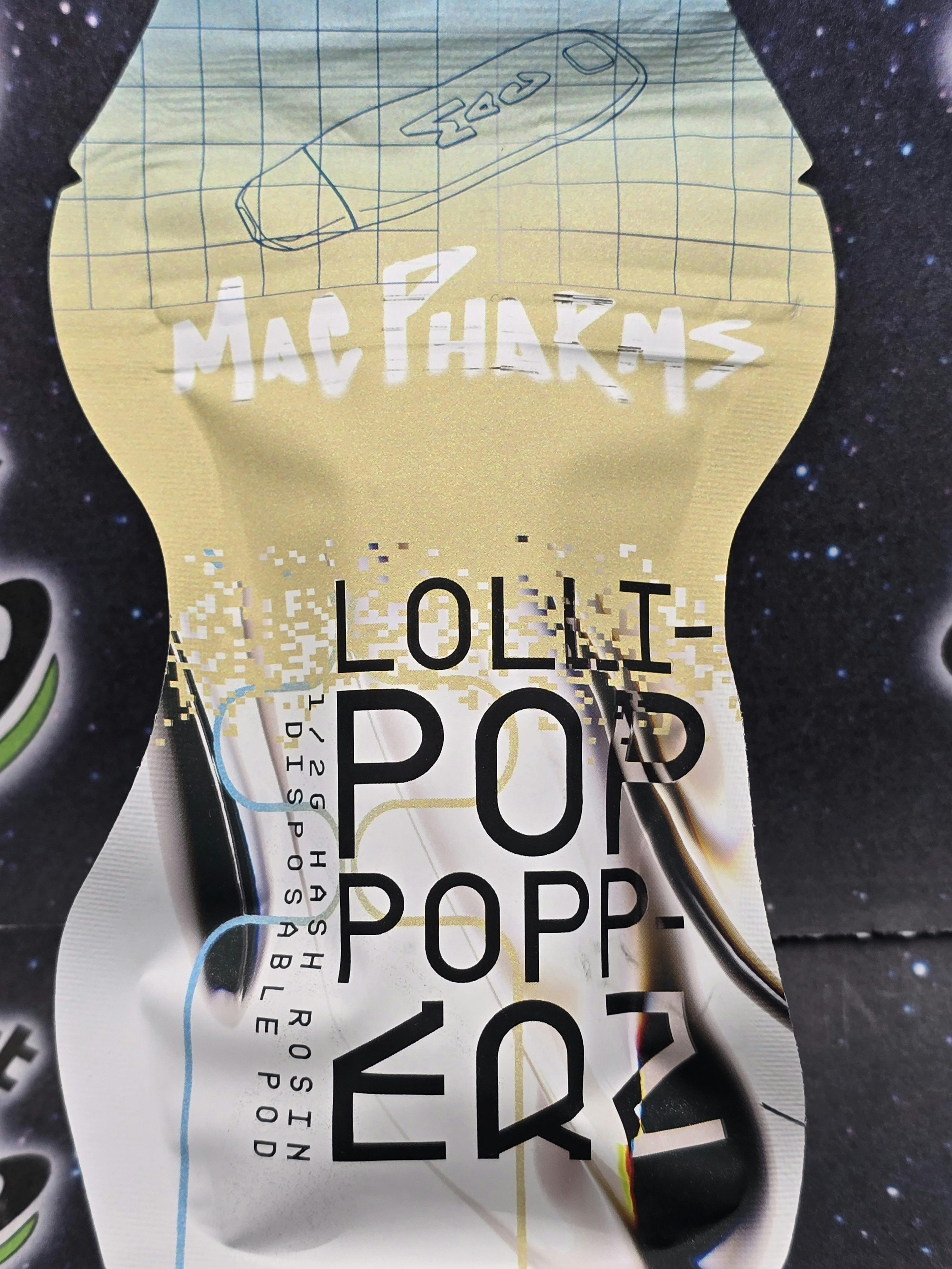 Mac Pharms | Lolli-Popperz | 1/2g Rosin Disposable