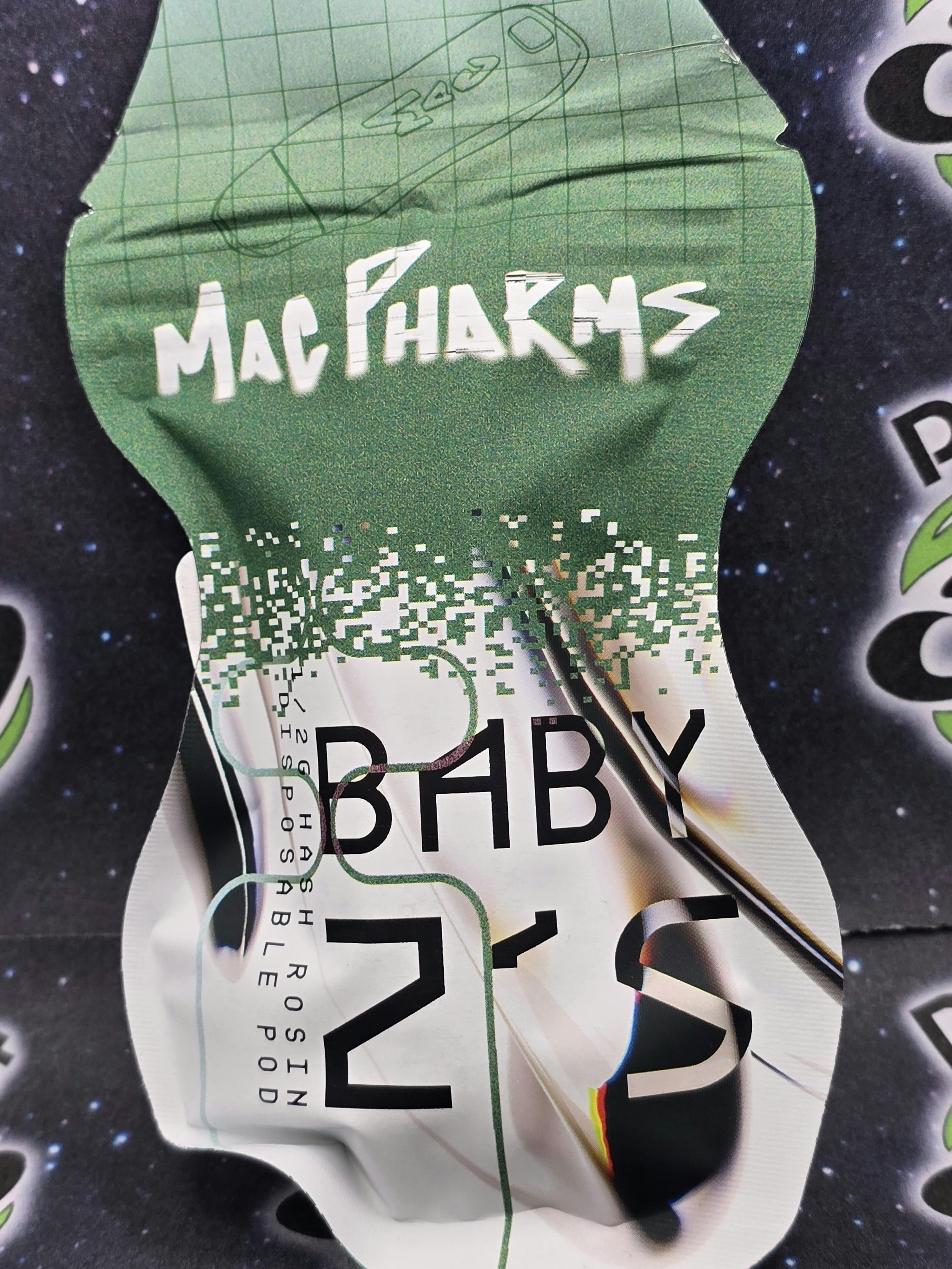 Mac Pharms | Baby Z's | 1/2g Rosin Disposable
