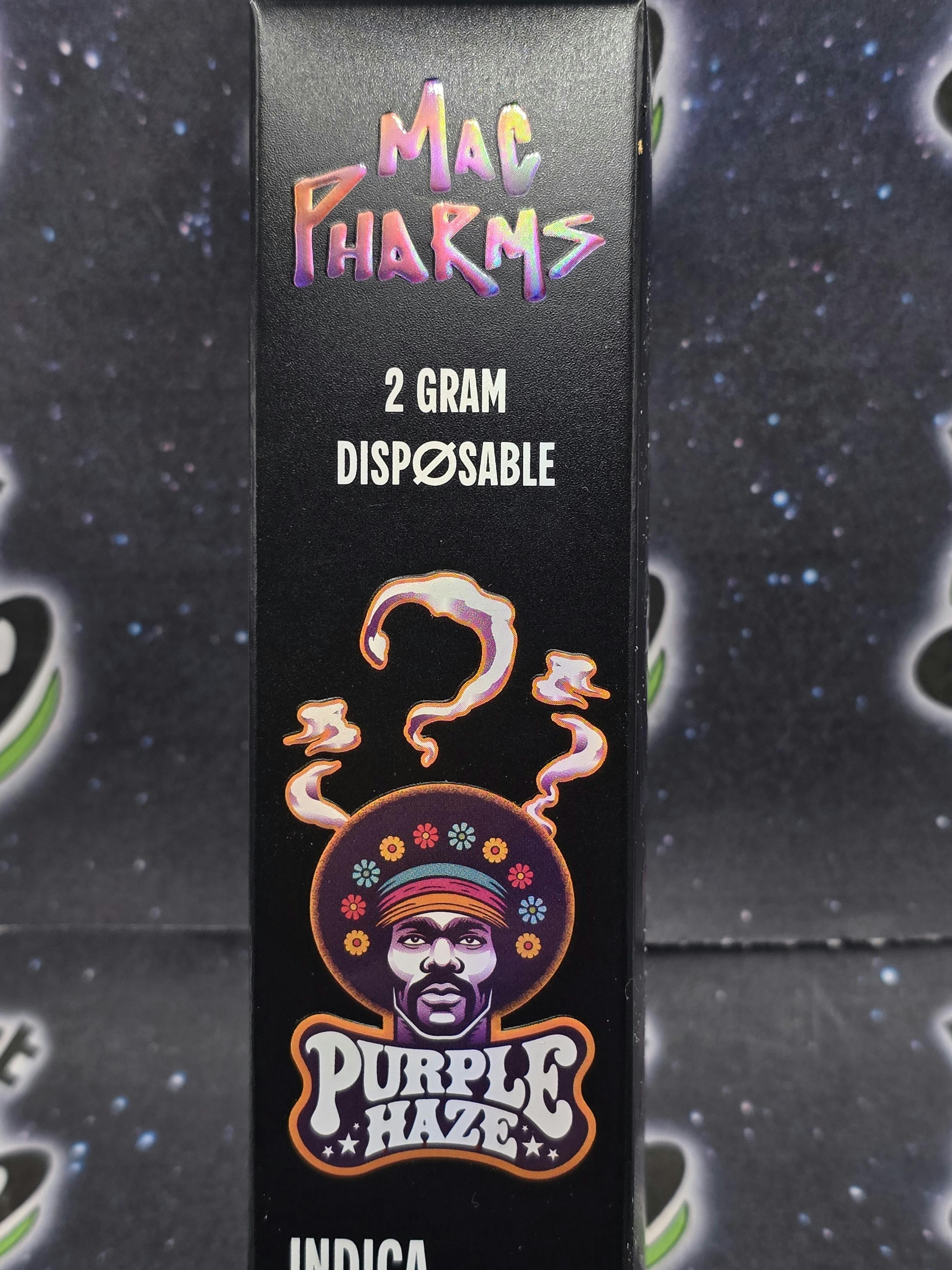 Mac Pharms | Purple Haze | 2g Disposable