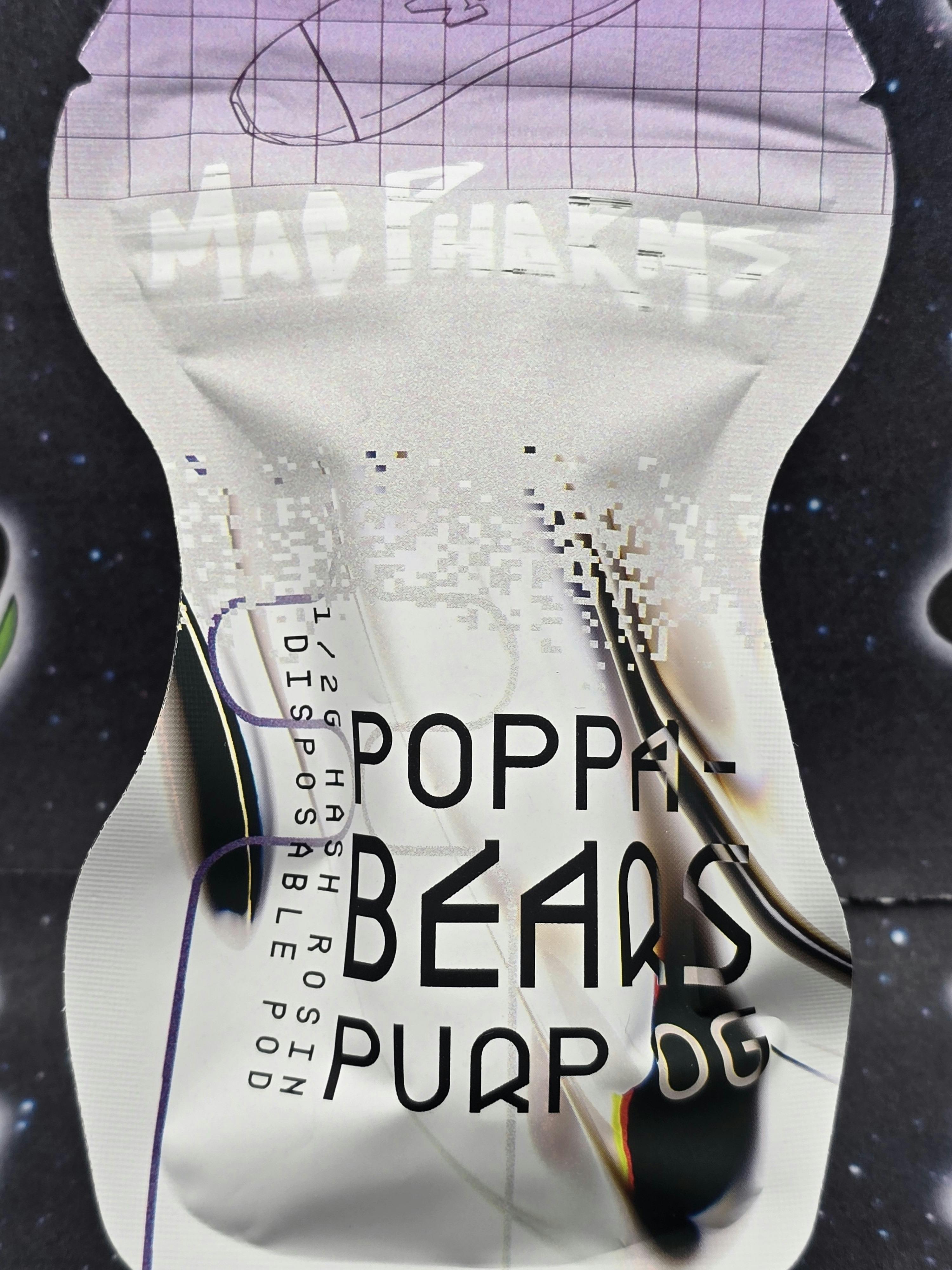 Mac Pharms | PoppaBear's OG | 1/2g Rosin Disposable