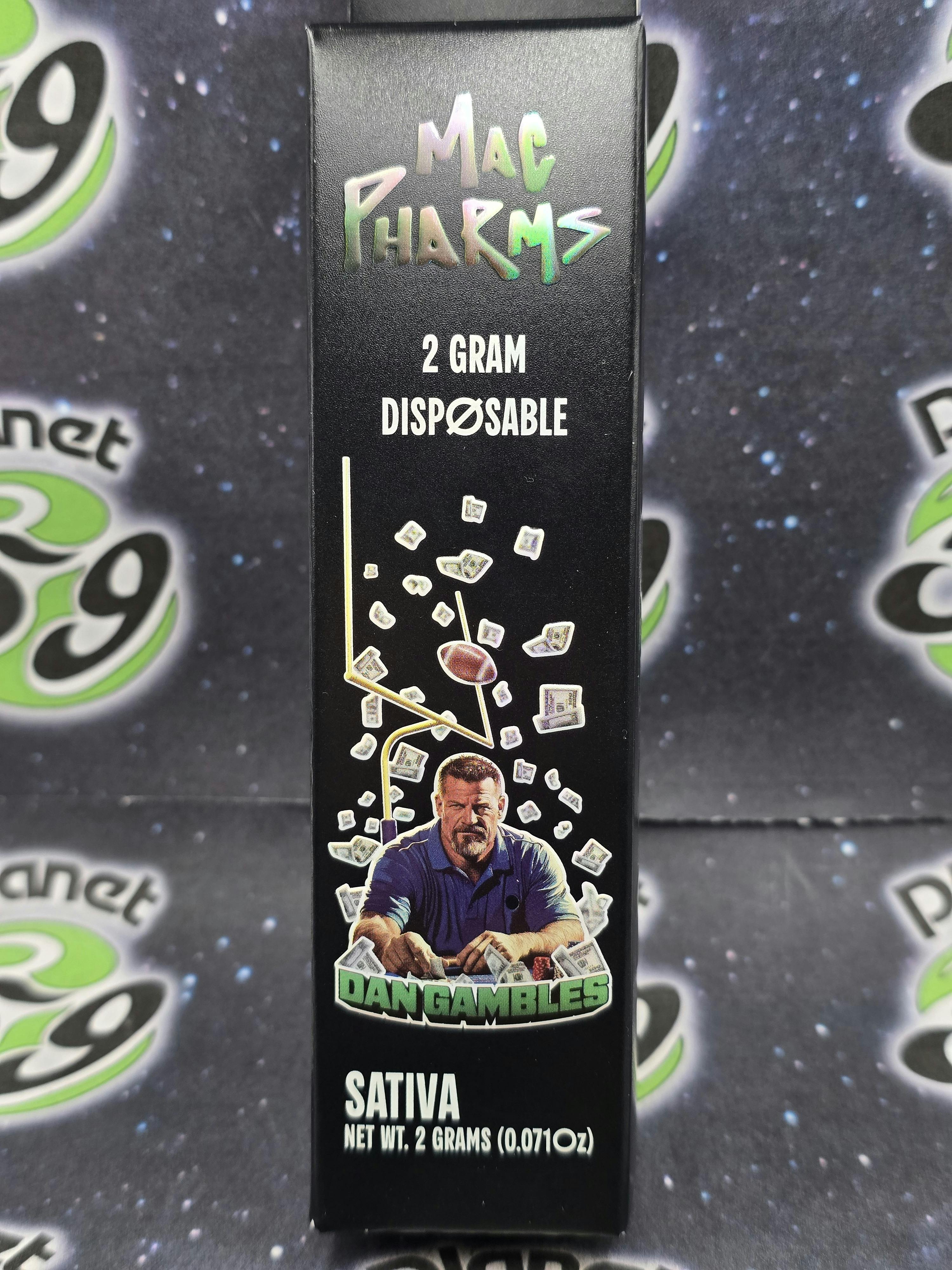 Mac Pharms | Dan Gambles | 2g Disposable