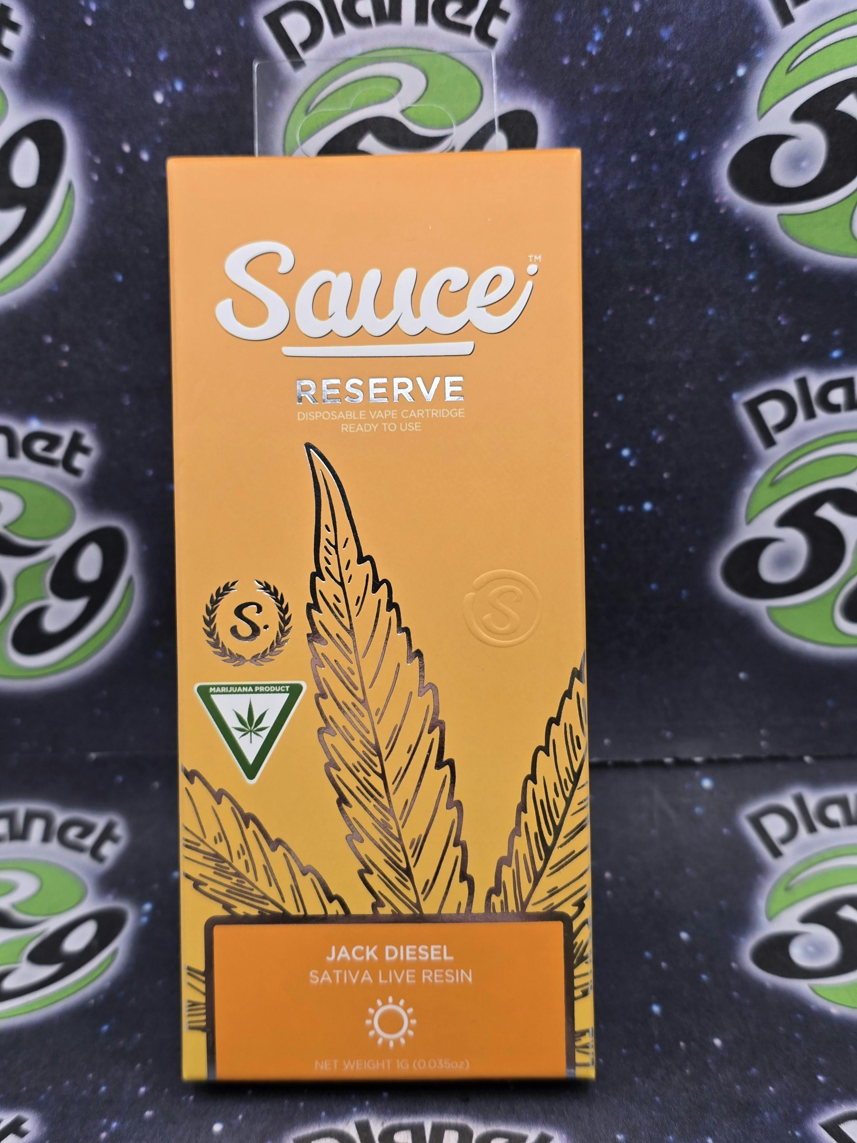 Sauce Reserve | Jack Diesel | 1g Live Resin Disposable