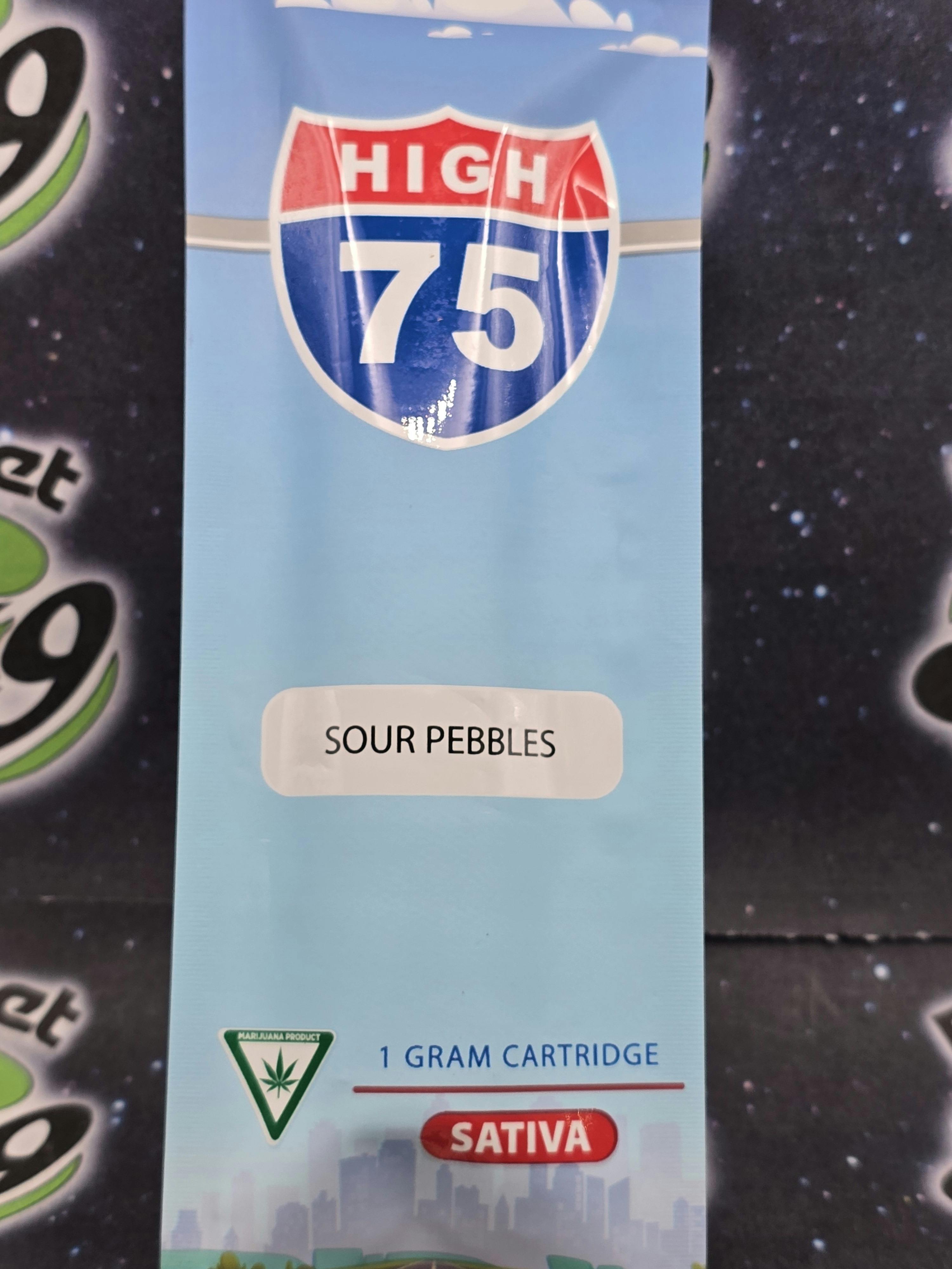 High 75 | Sour Pebbles | 1g Disposable