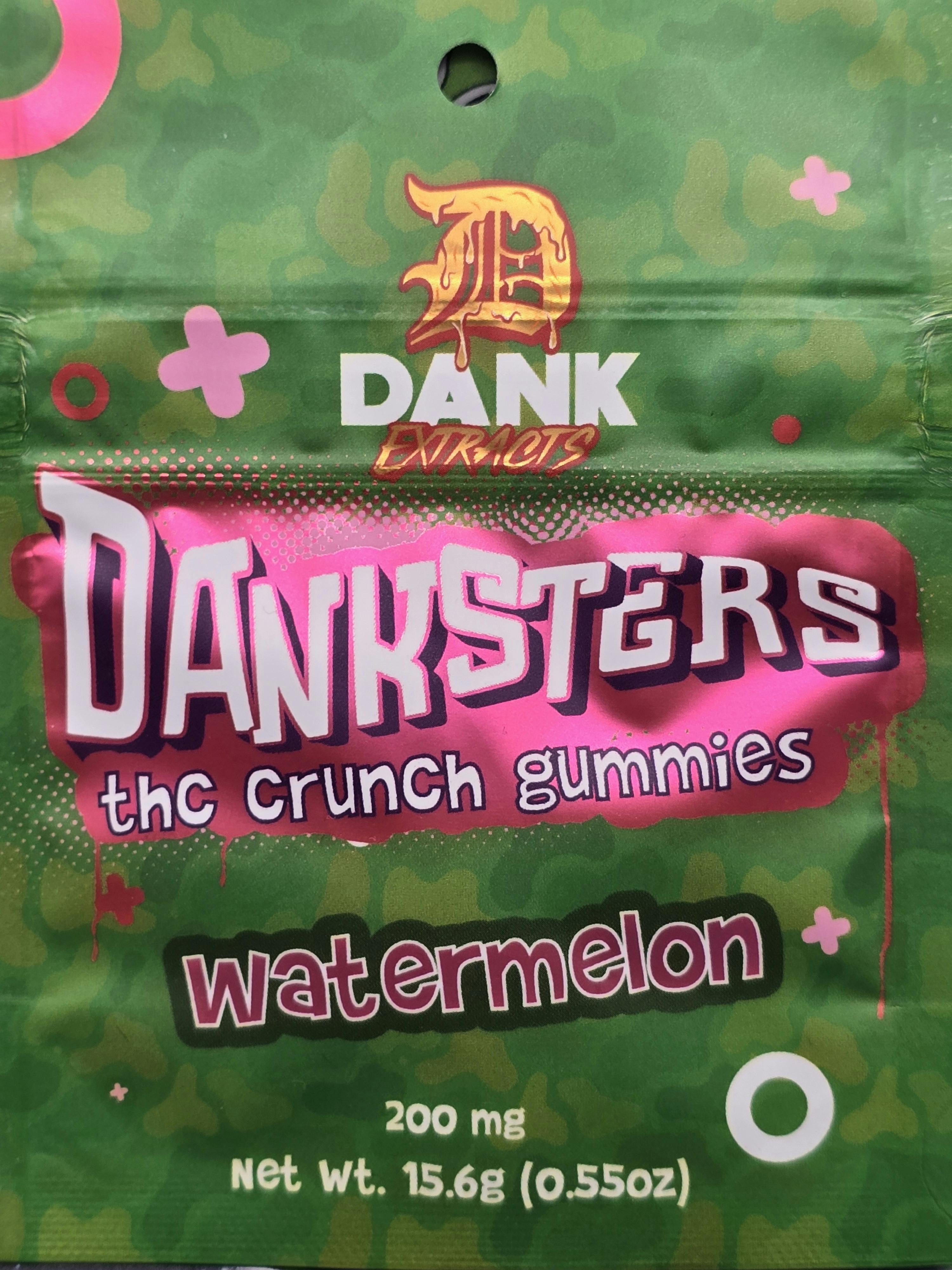 Danksters | Watermelon | 200mg Nerd Gummies