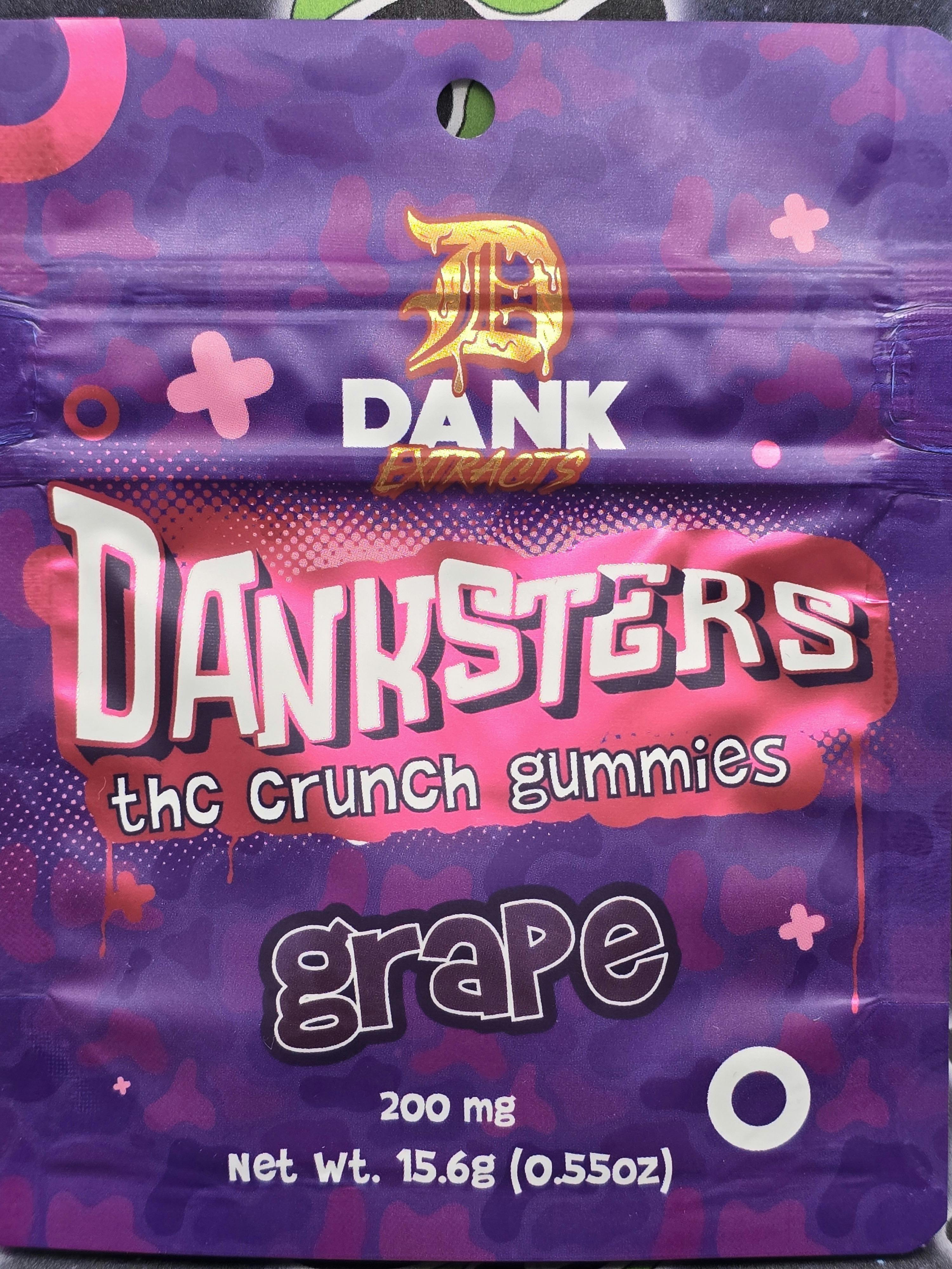 Danksters | Grape | 200mg Nerd Gummies