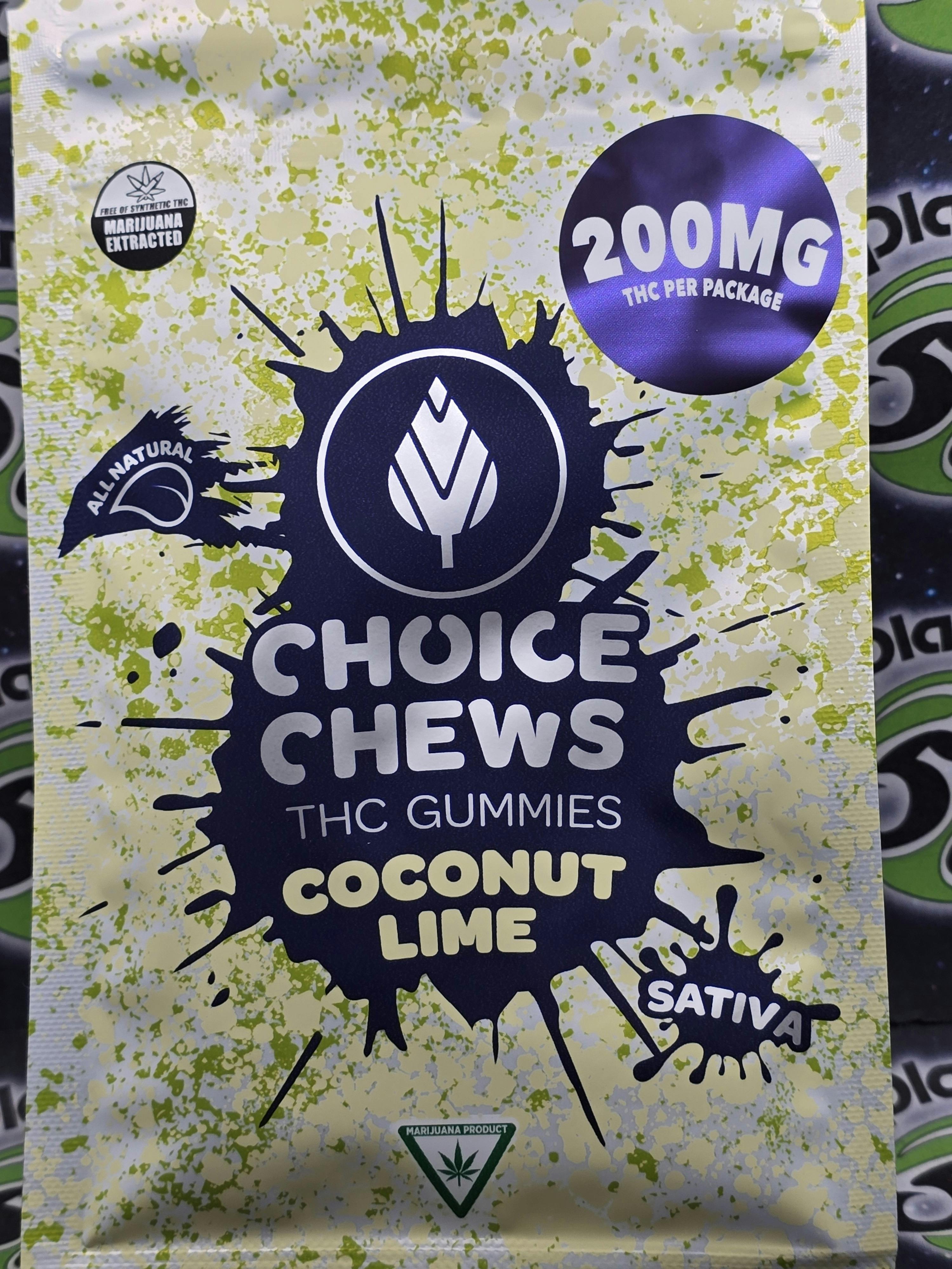 Choice | Coconut Lime | 200mg (S)