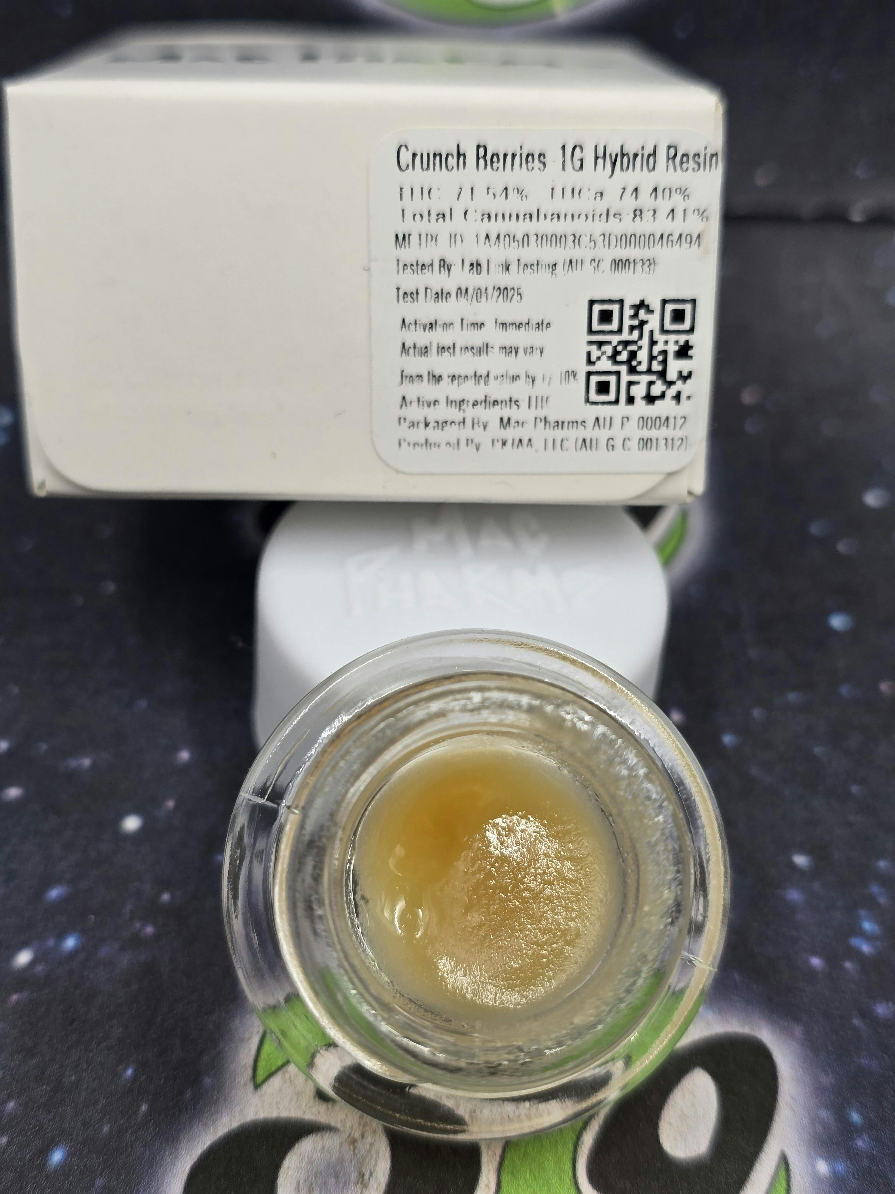 Mac Pharms | Crunch Berries | 1g Live Resin