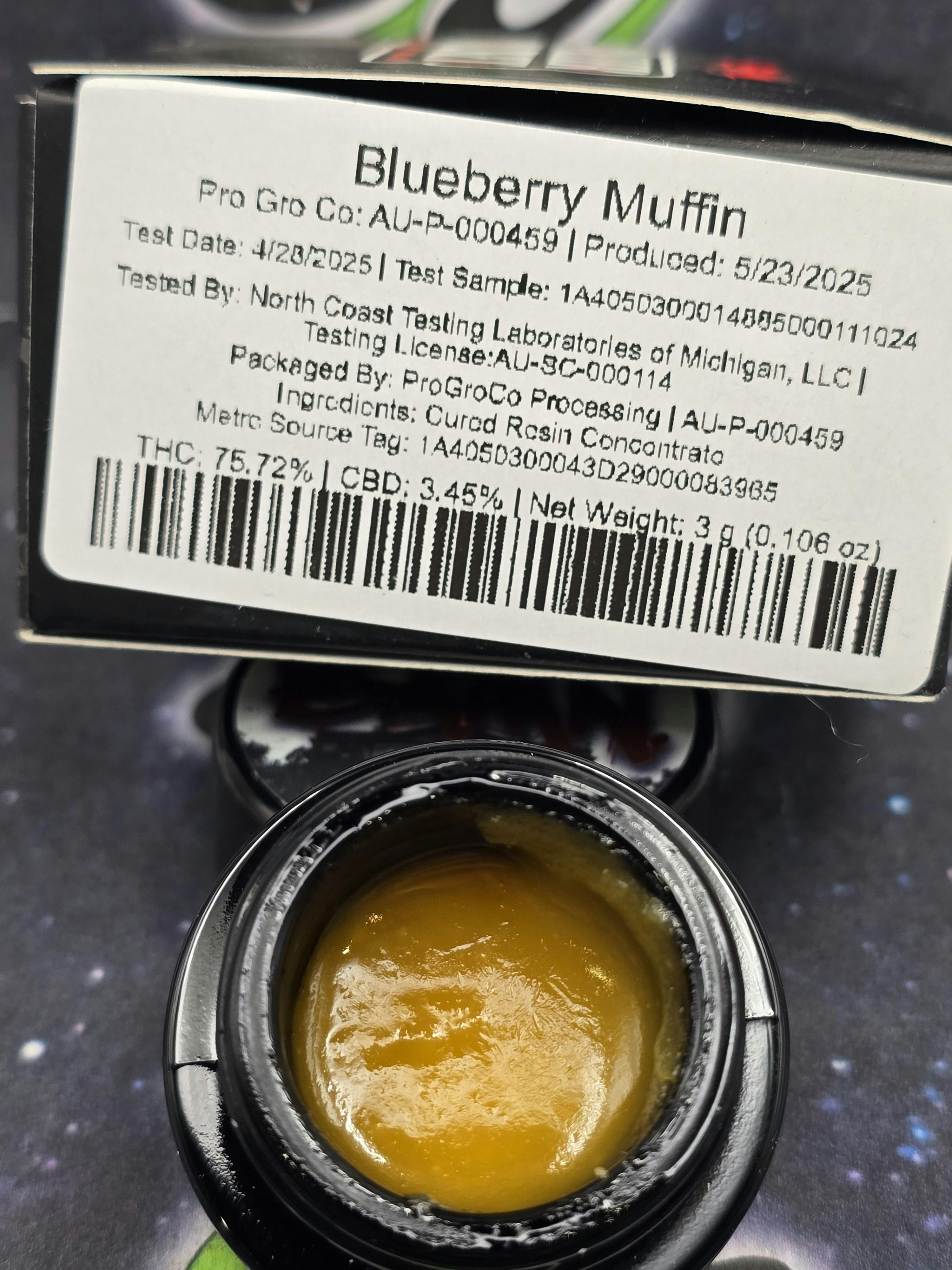 BAMN | Blueberry Muffin | 3g Live Resin