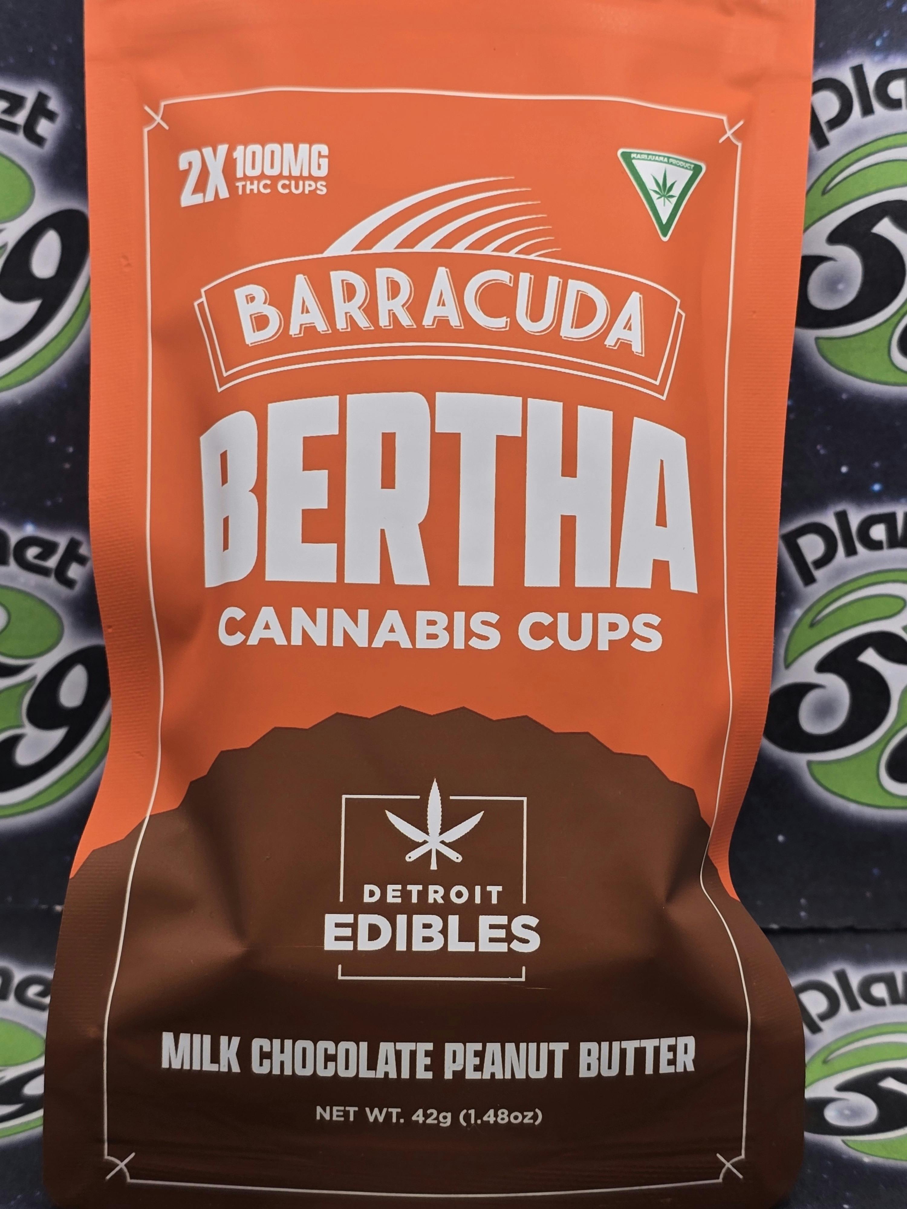Barracuda | Chocolate Peanut Butter | 200mg Cannabis Cups 2pk