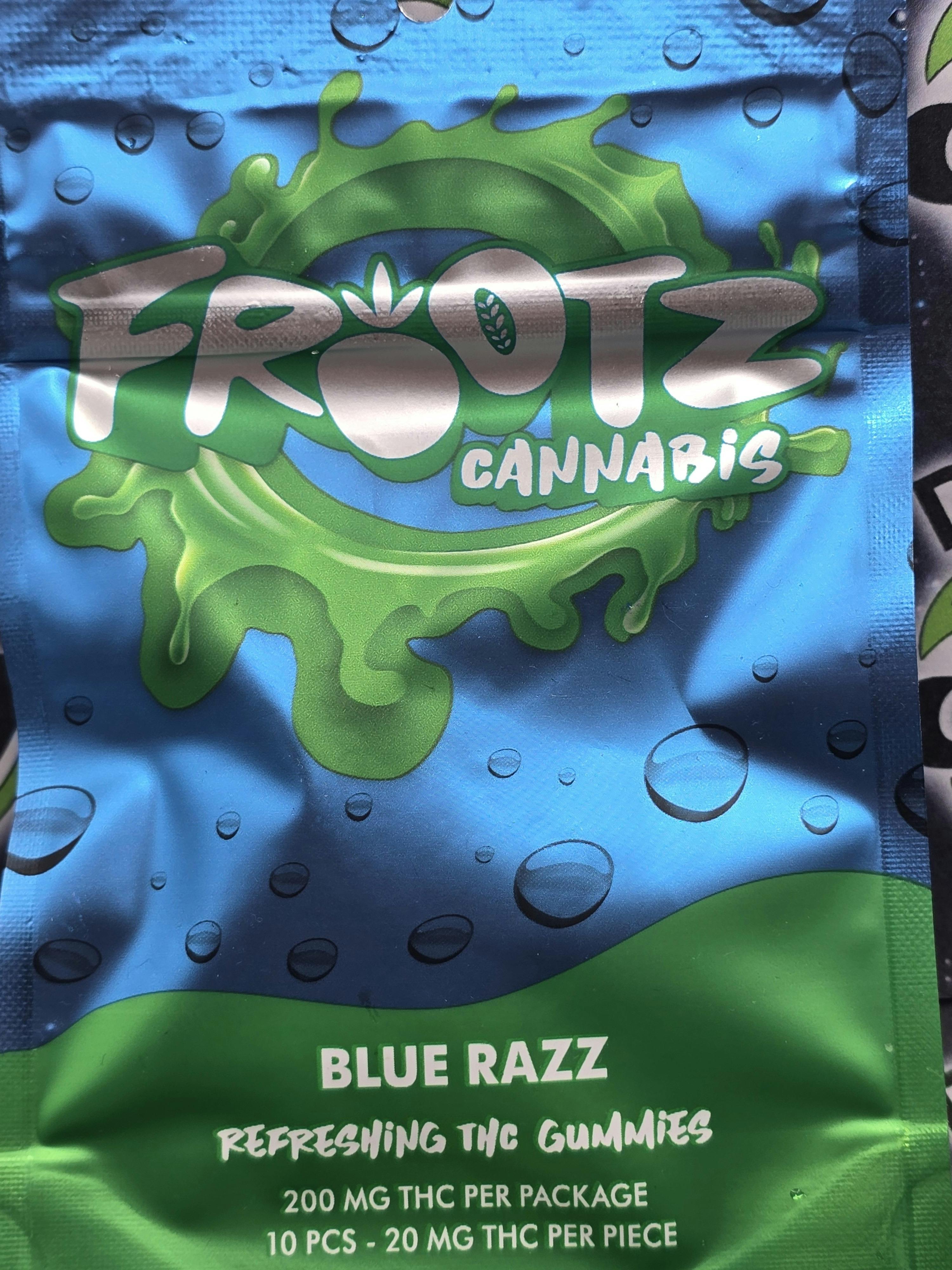 Frootz | Blue Raz | 200mg Gummy