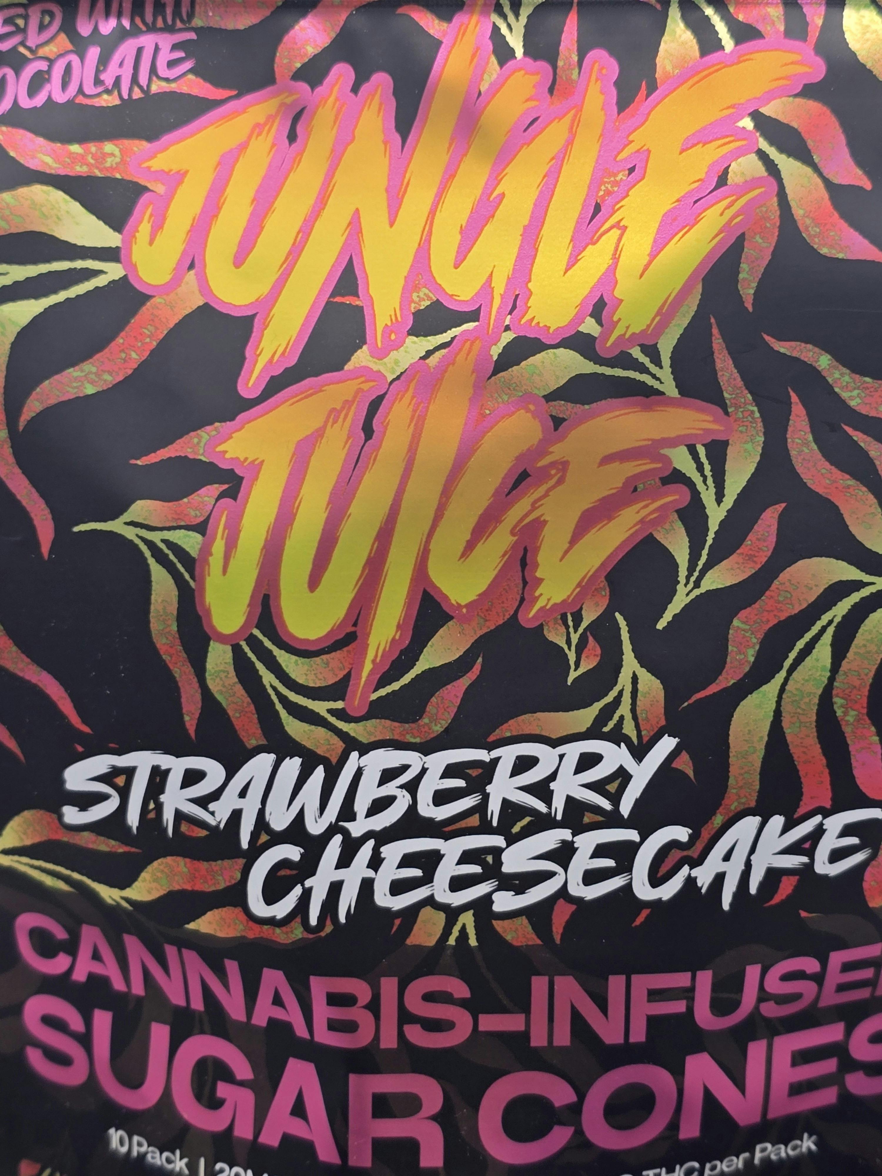 Jungle Juice | Strawberry Cheesecake Cone