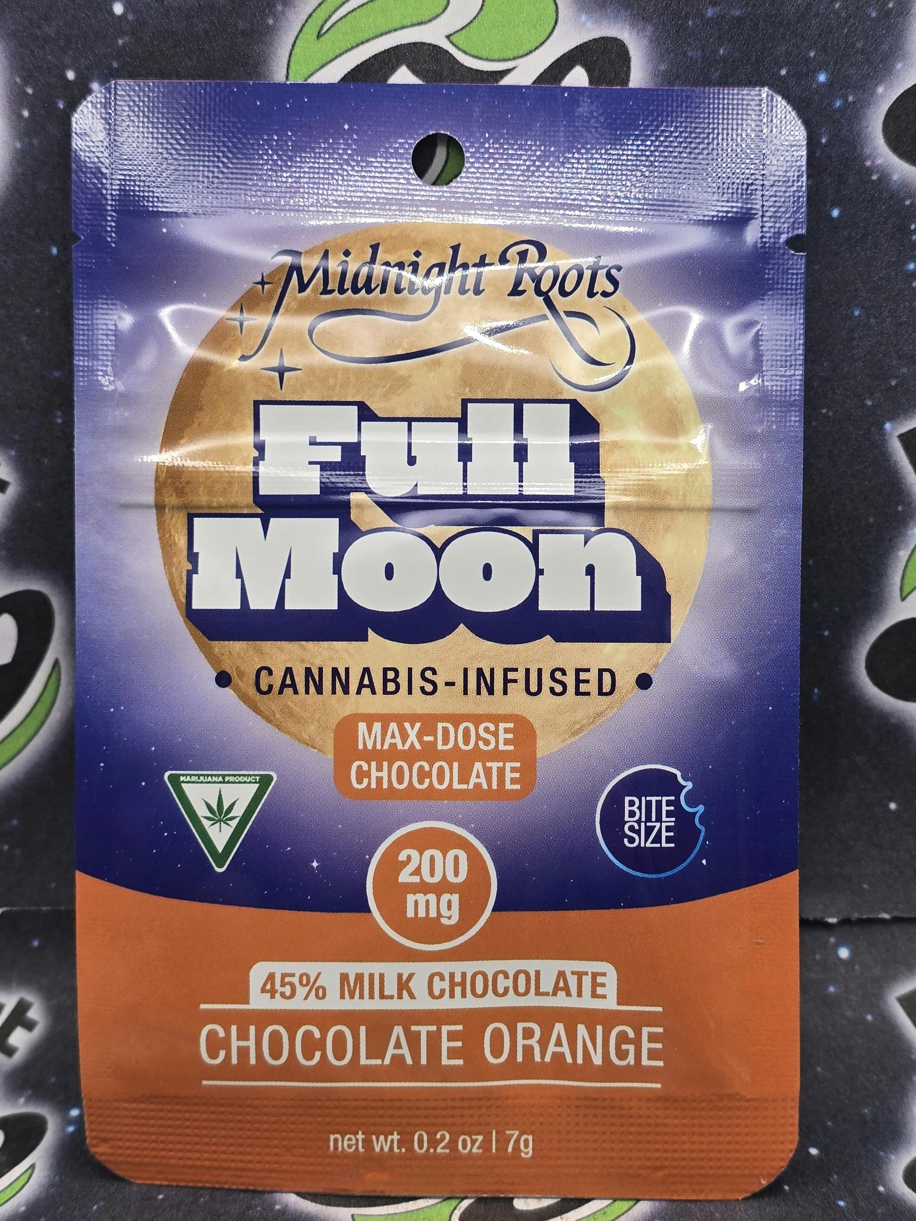 Midnight Roots | Orange Milk Chocolate | 200mg Bite-Sized Chocolate
