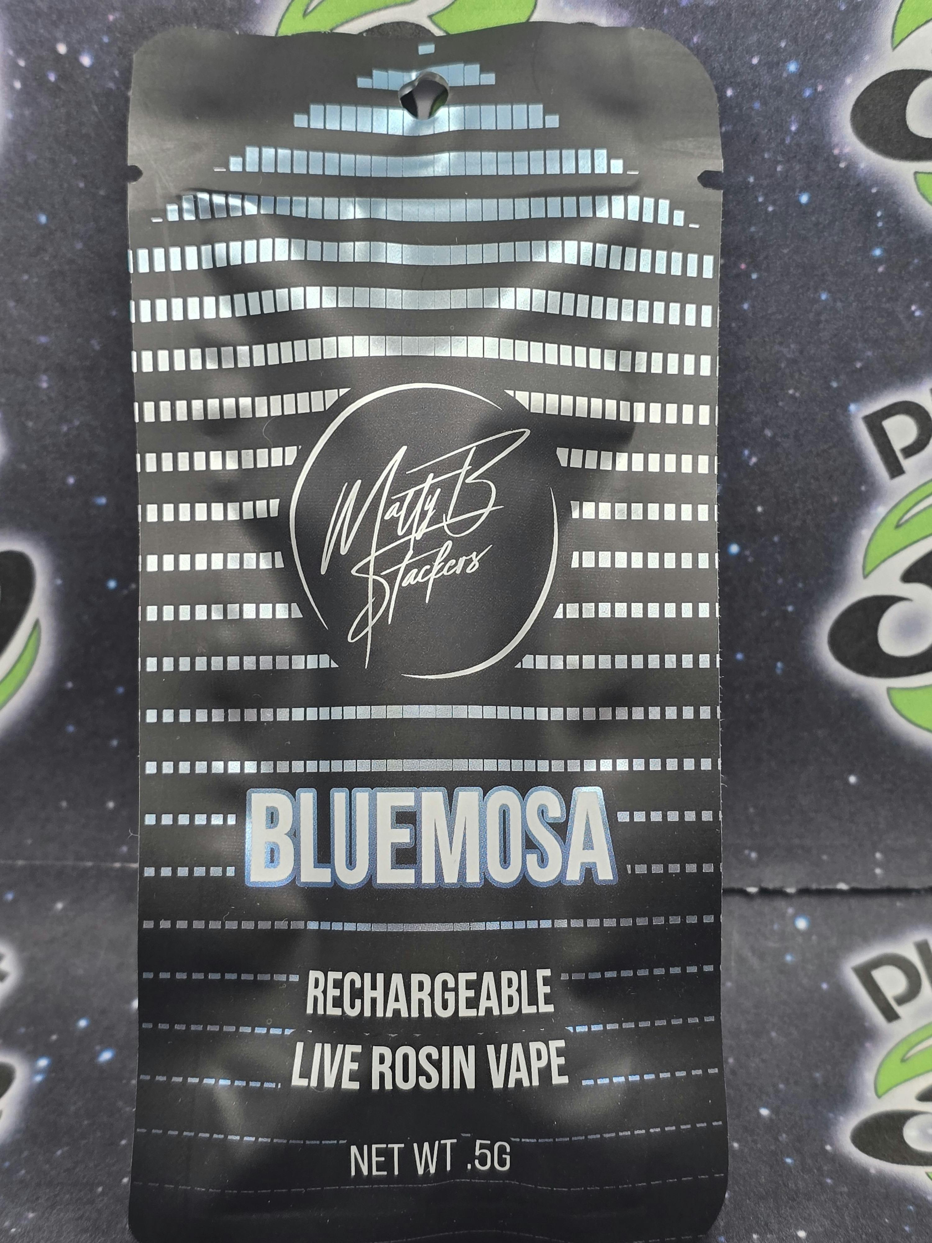 Matty B Stackers | Blumosa | 0.5g Live Rosin Disposable