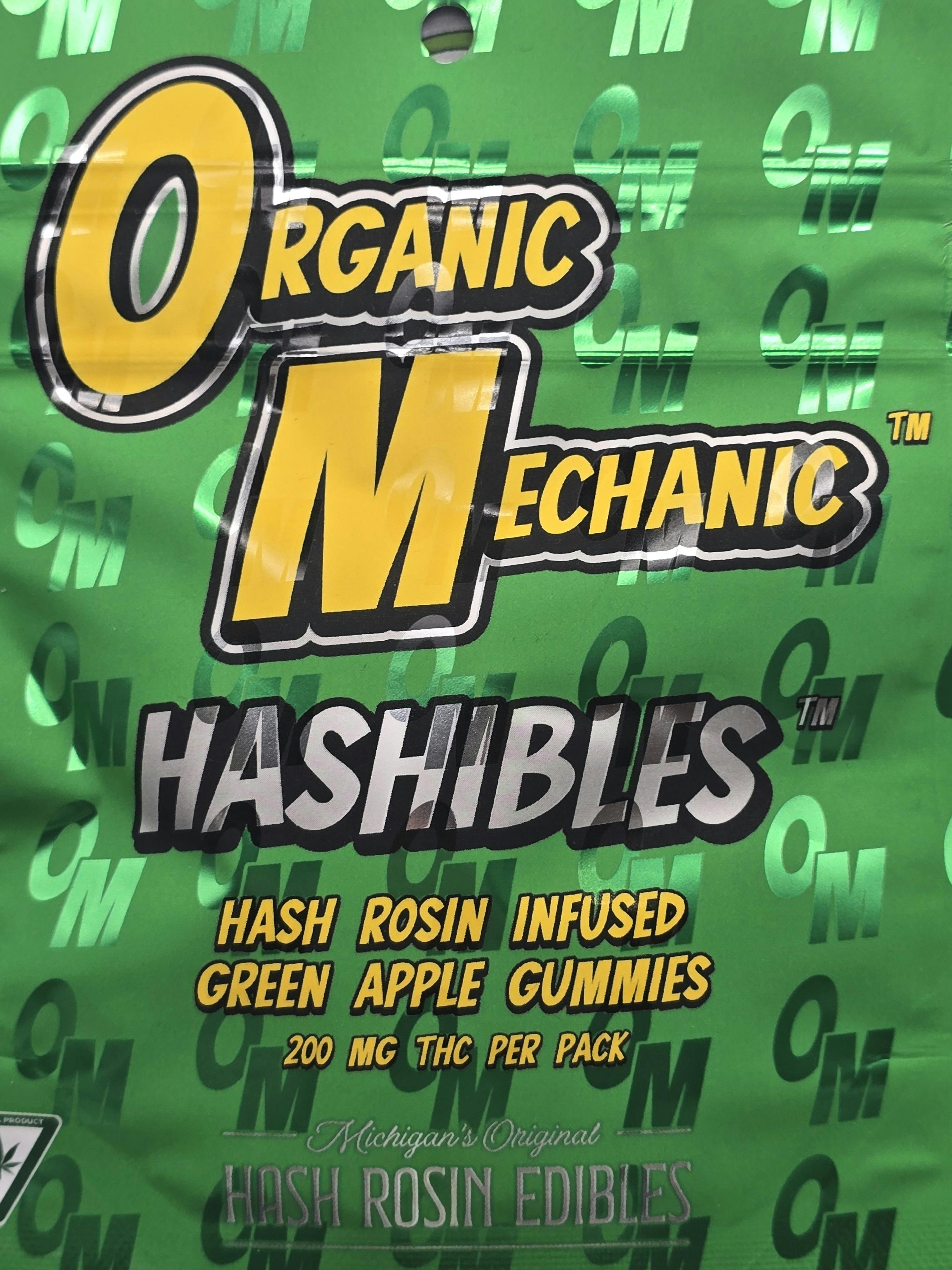 Organic Mechanic | Green Apple | 200mg Hash Edible