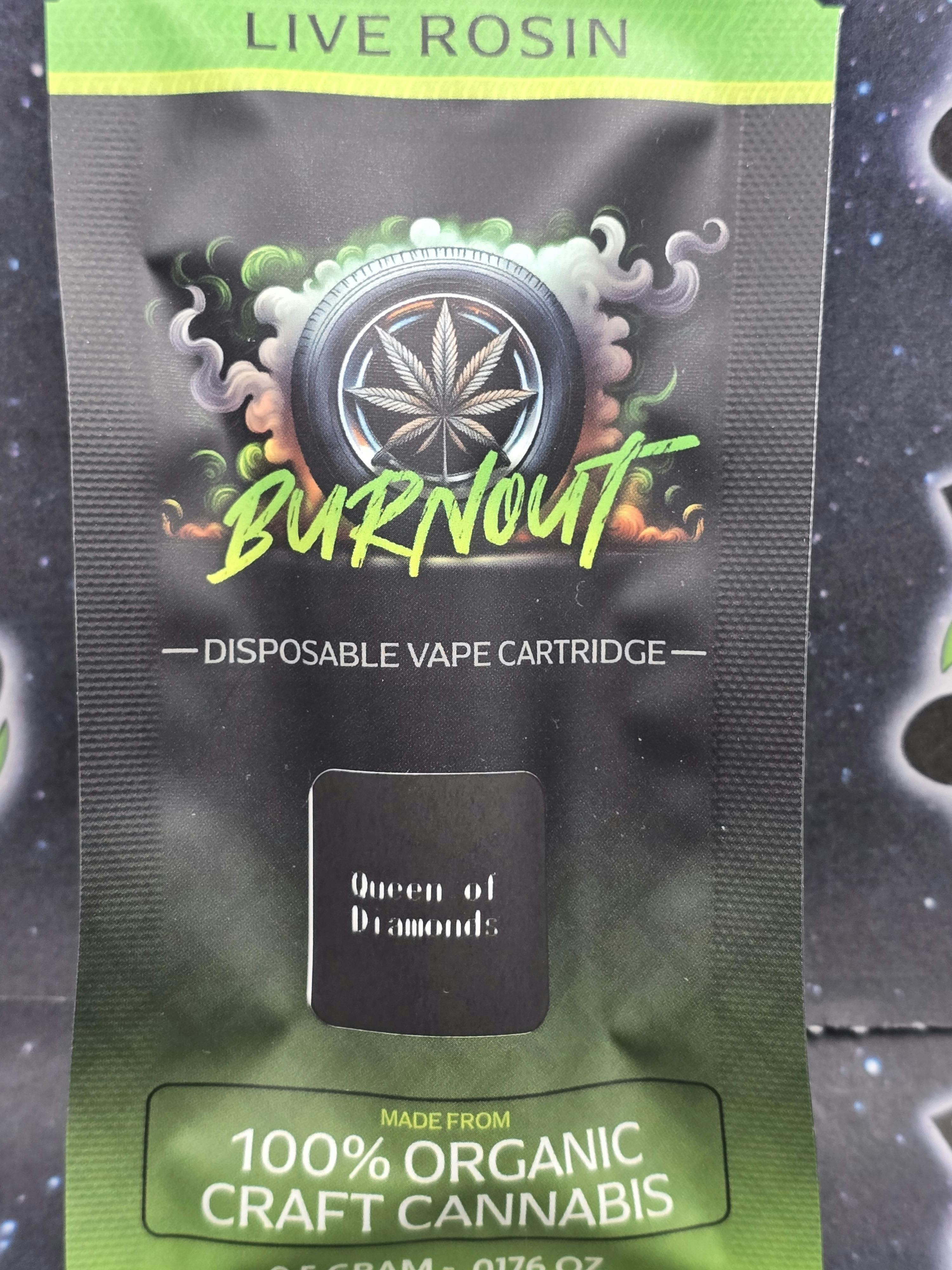 Peak Extracts | Queen of Diamonds | 0.5g Live Rosin Disposable
