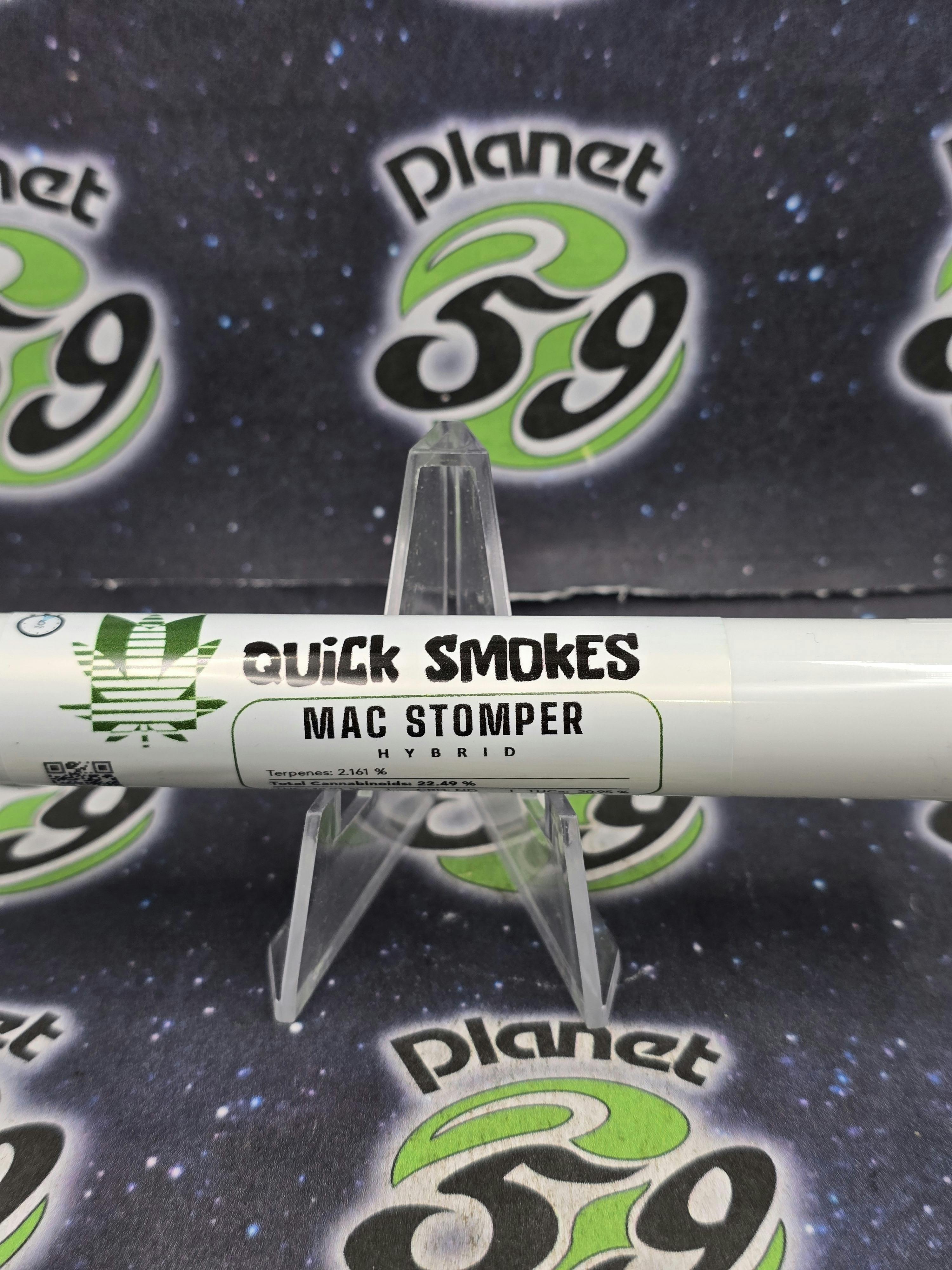 Quick Smokes | Mac Stomper | 1g Preroll