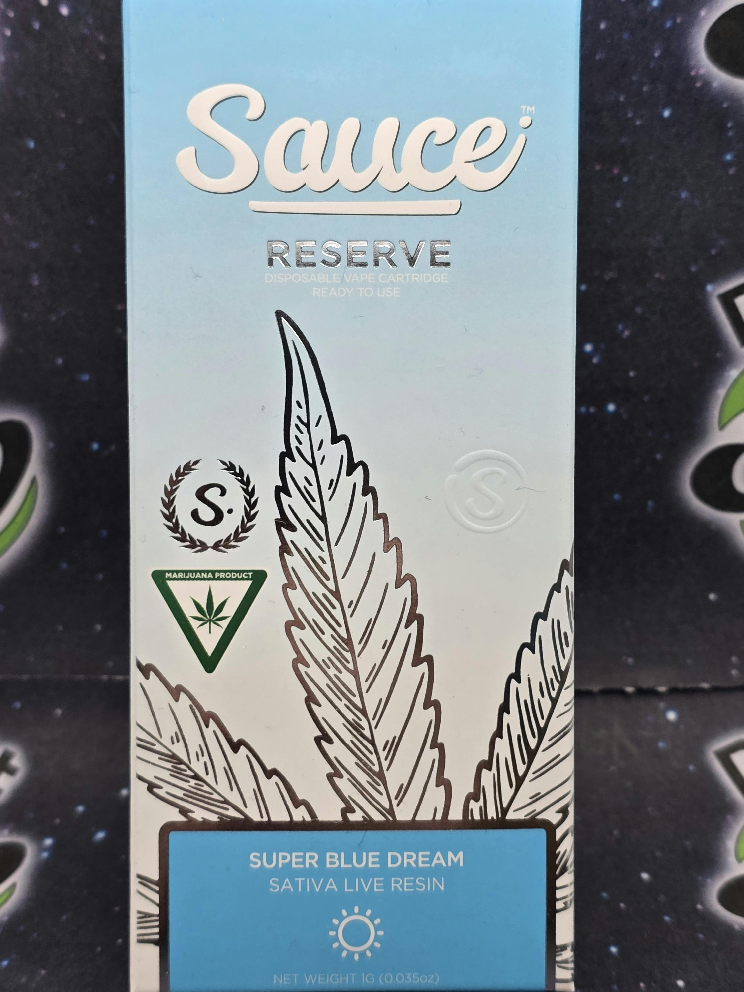 Sauce Reserve | Super Blue Dream | 1g Live Resin Disposable