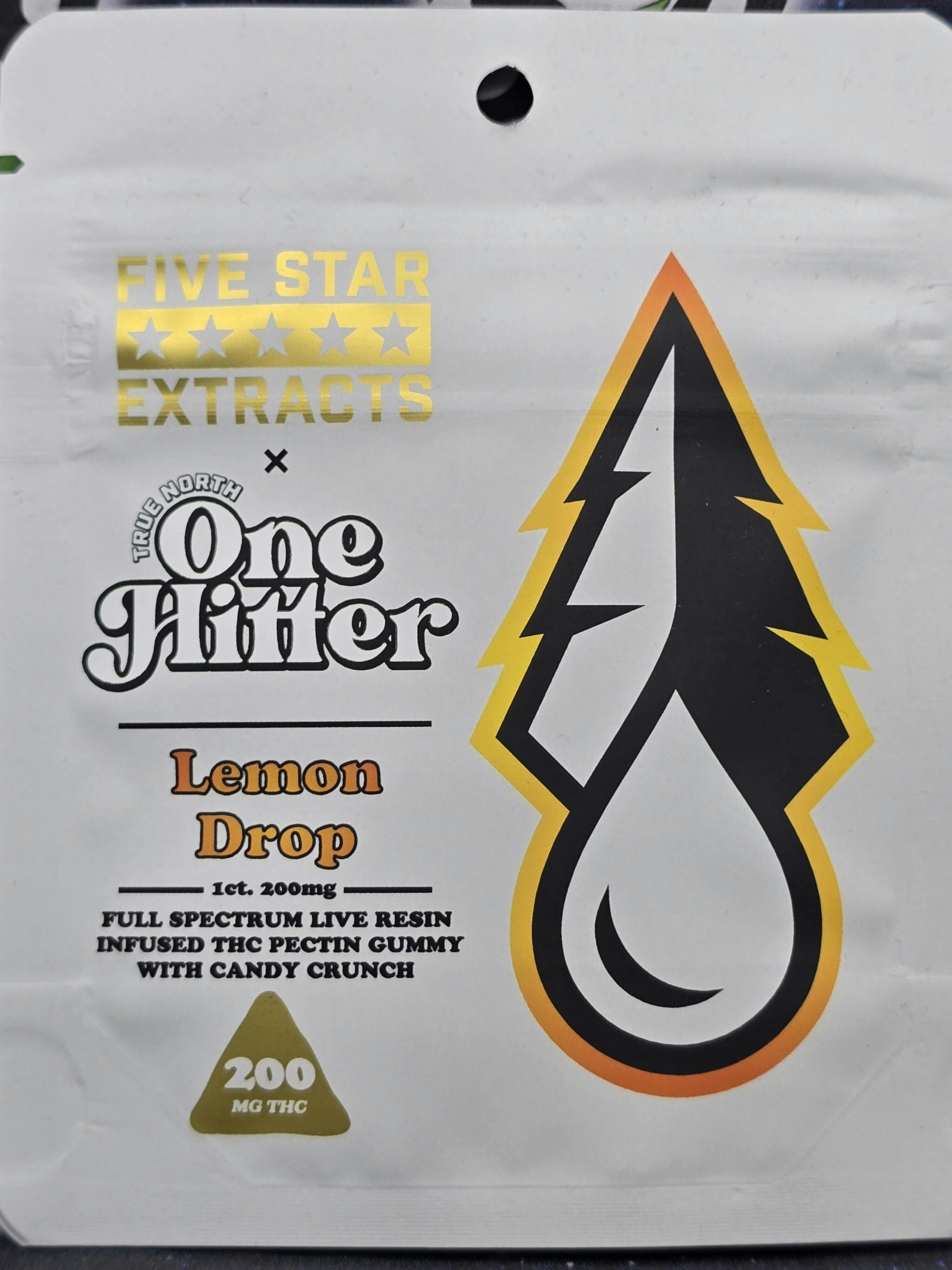 True North | Lemon Drop | 200mg Live Resin One Hitter